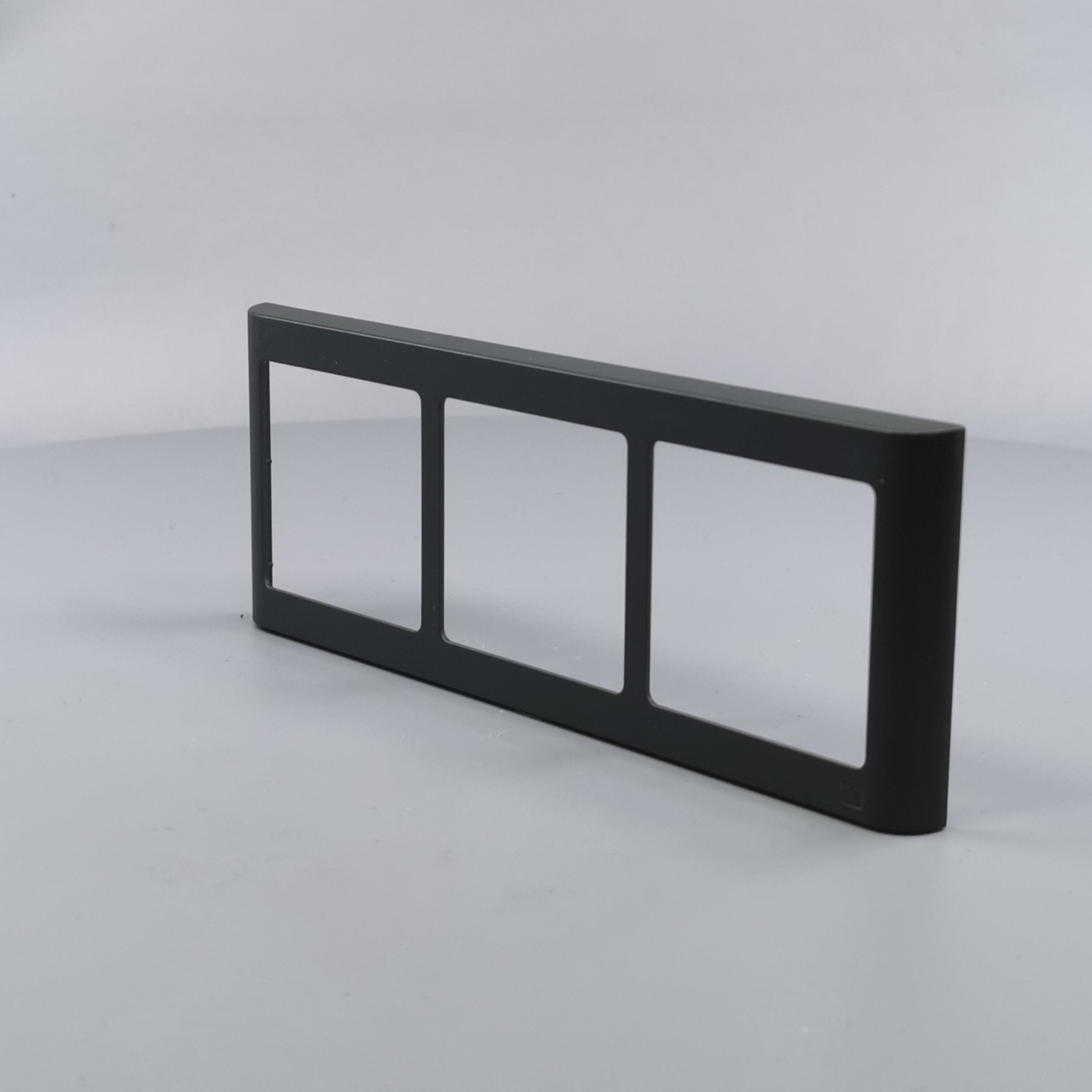 LK Fuga ramme SOFT 63 3x1m vandret - koksgrå