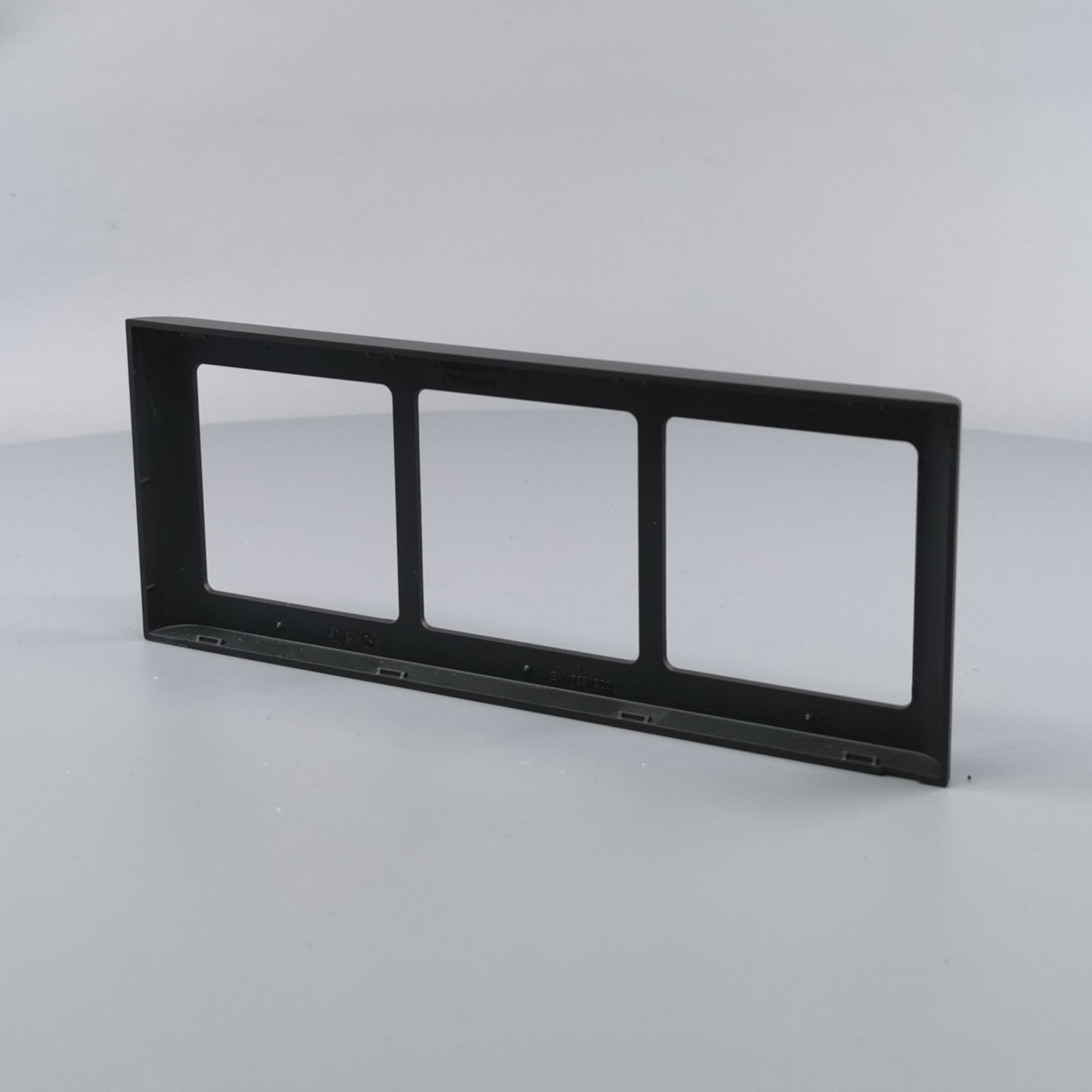 LK Fuga ramme SOFT 63 3x1m vandret - koksgrå