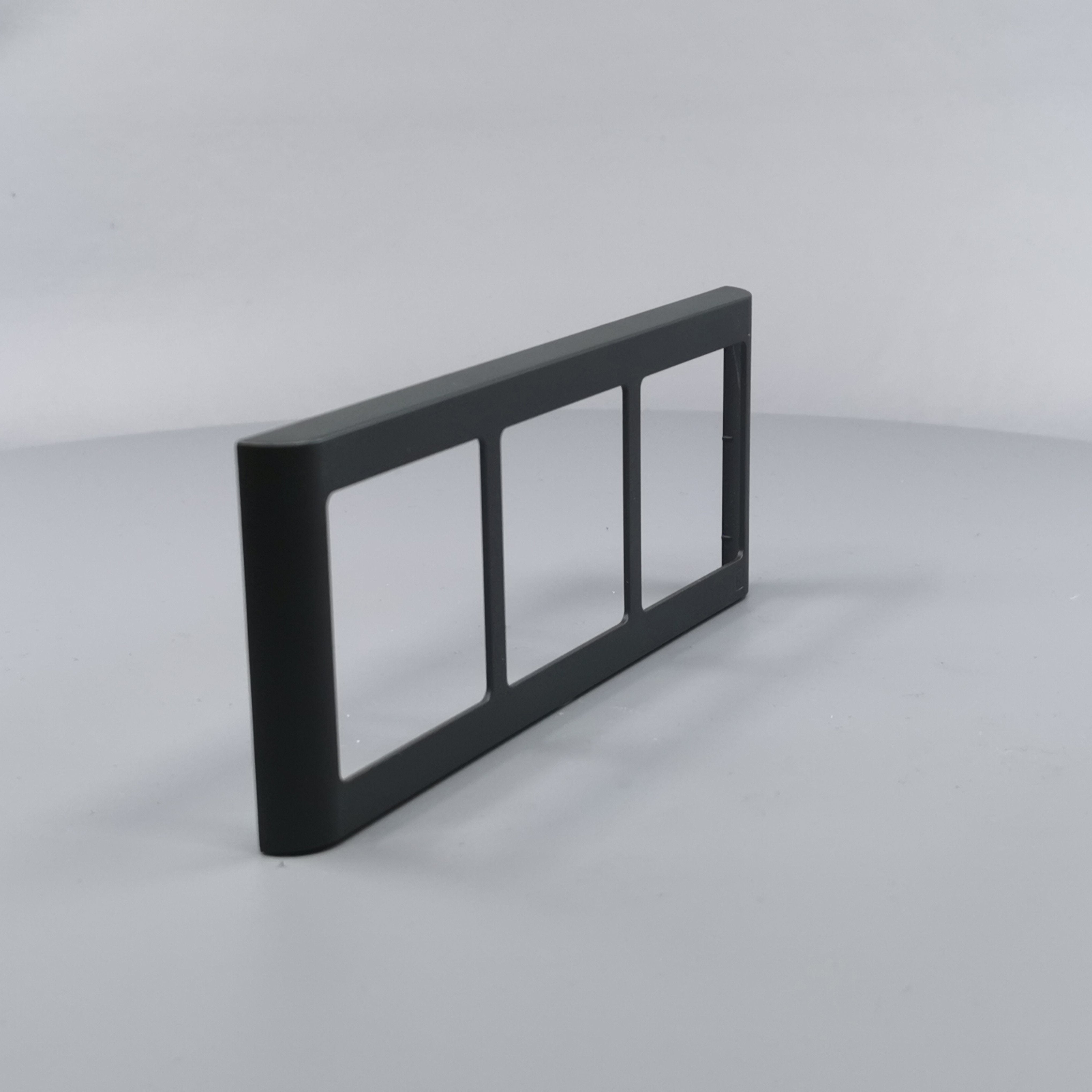 LK Fuga ramme SOFT 63 3x1m vandret - koksgrå