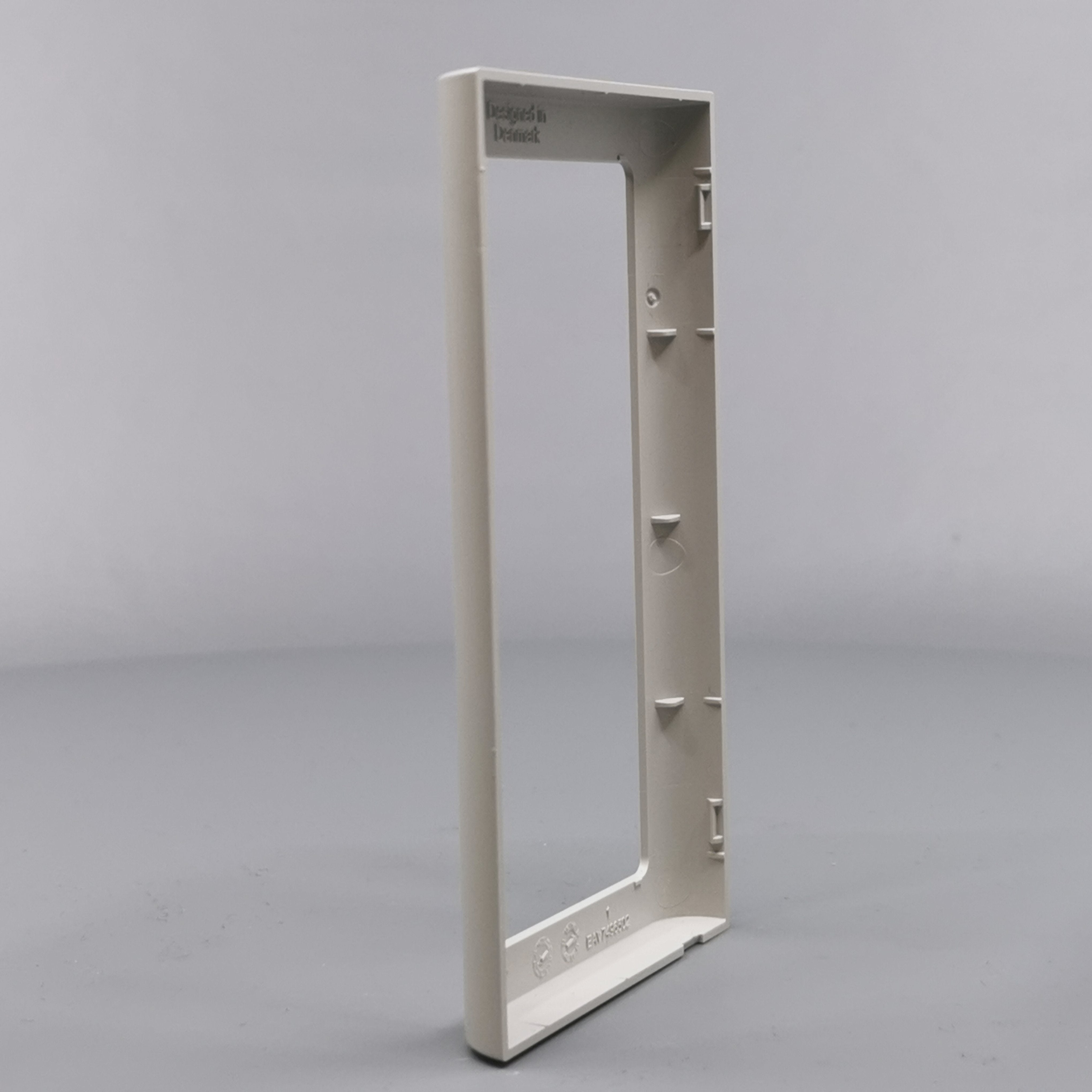 LK Fuga ramme SOFT 63 2m lodret - lysegrå