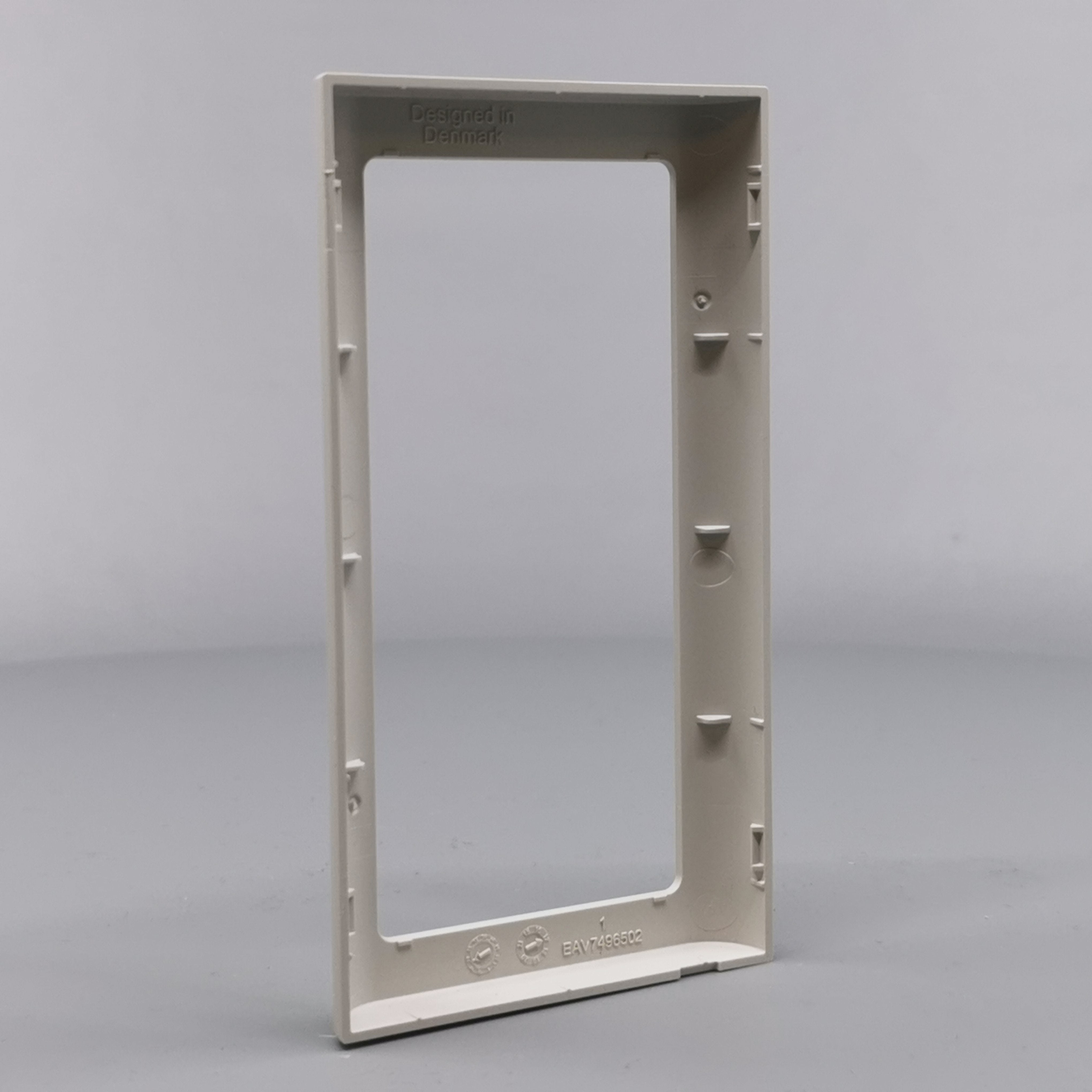 LK Fuga ramme SOFT 63 2m lodret - lysegrå