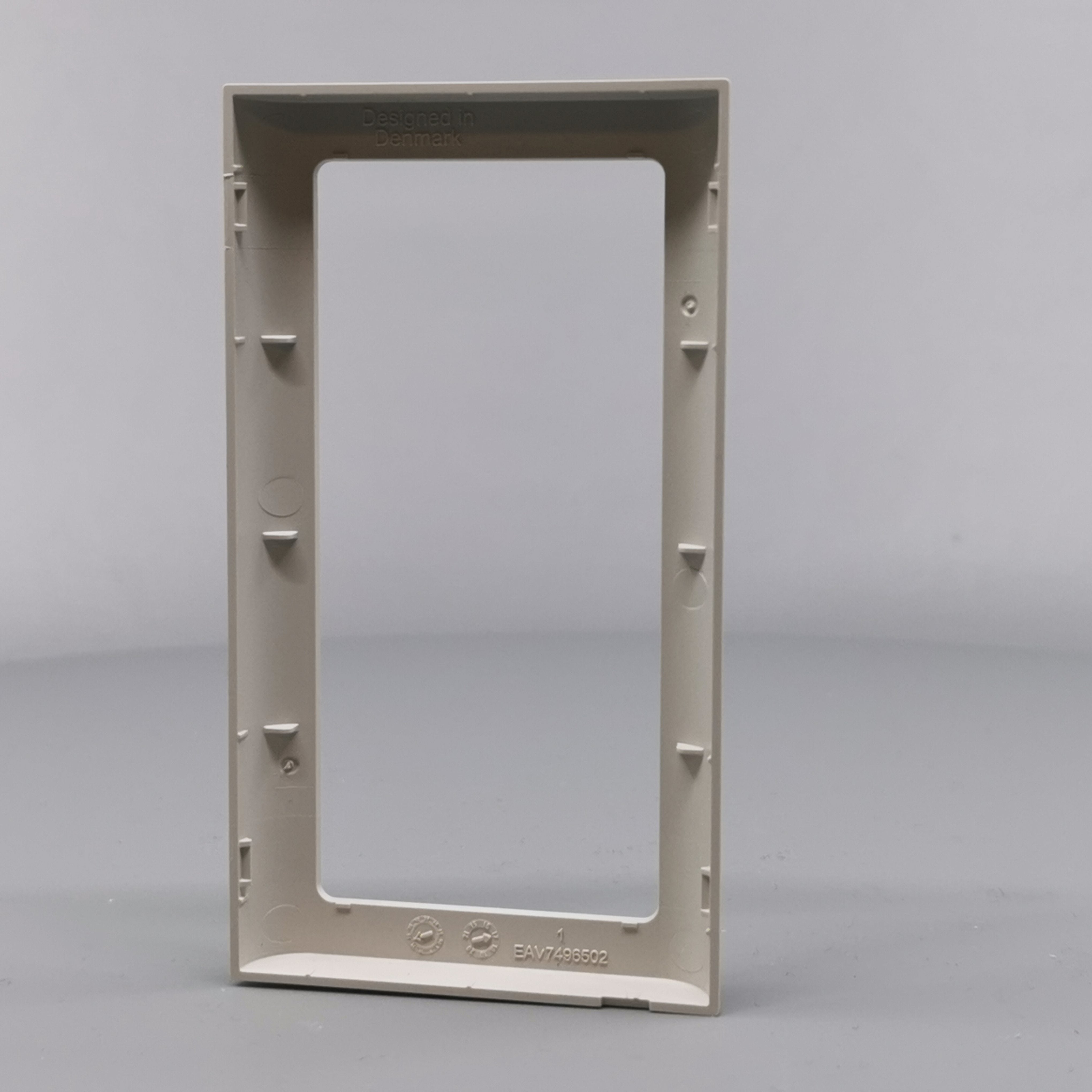 LK Fuga ramme SOFT 63 2m lodret - lysegrå