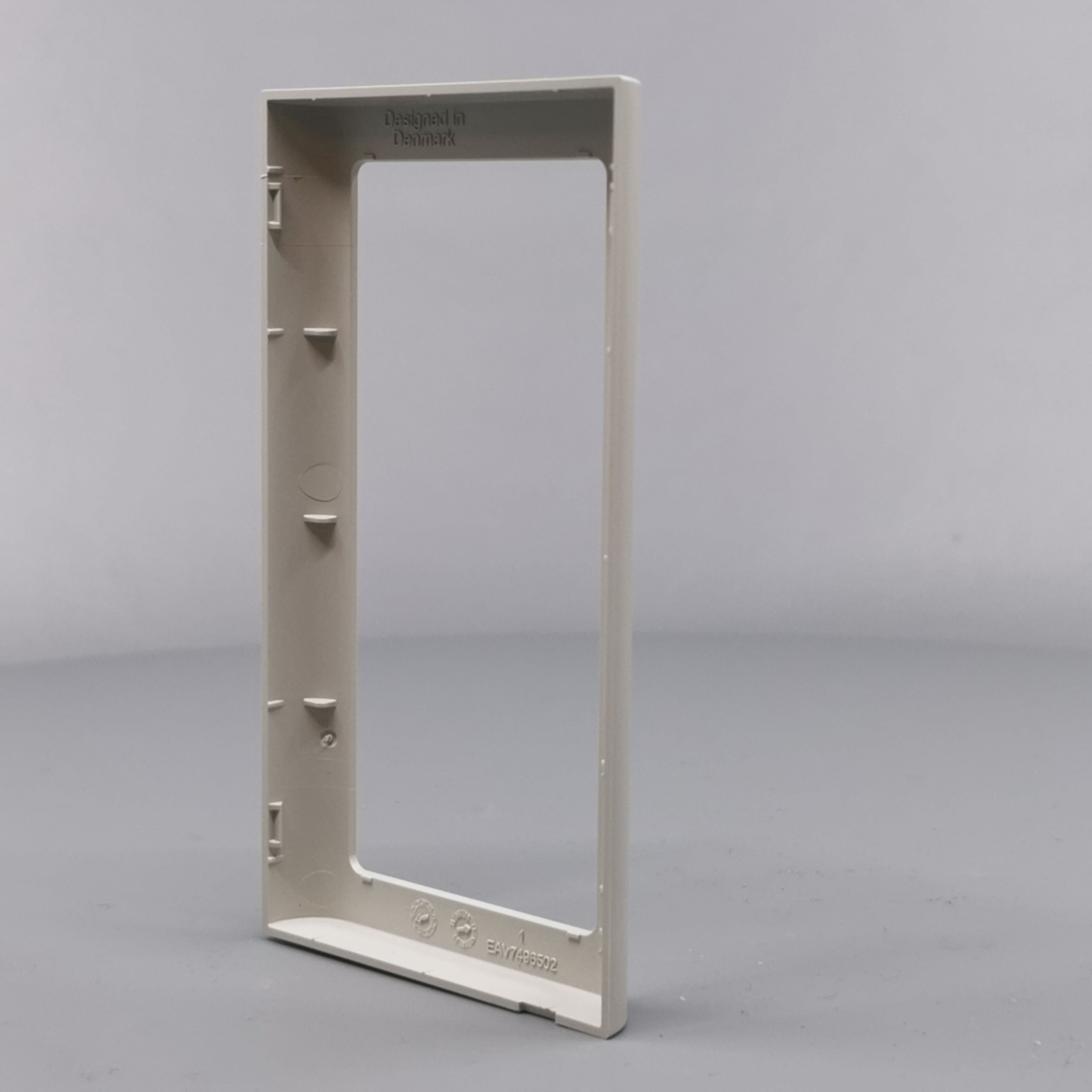 LK Fuga ramme SOFT 63 2m lodret - lysegrå