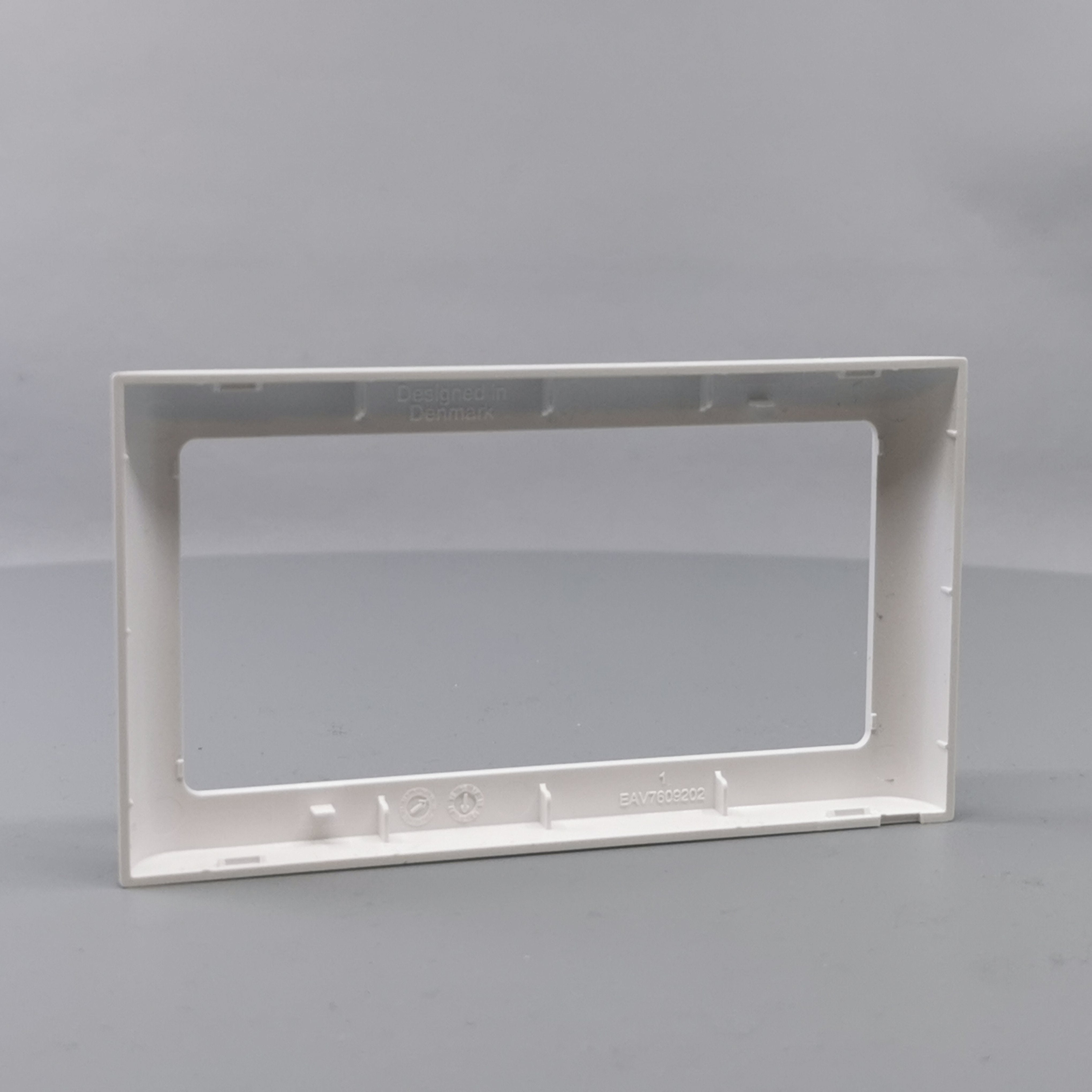 LK Fuga ramme SOFT 63 2m vandret - hvid