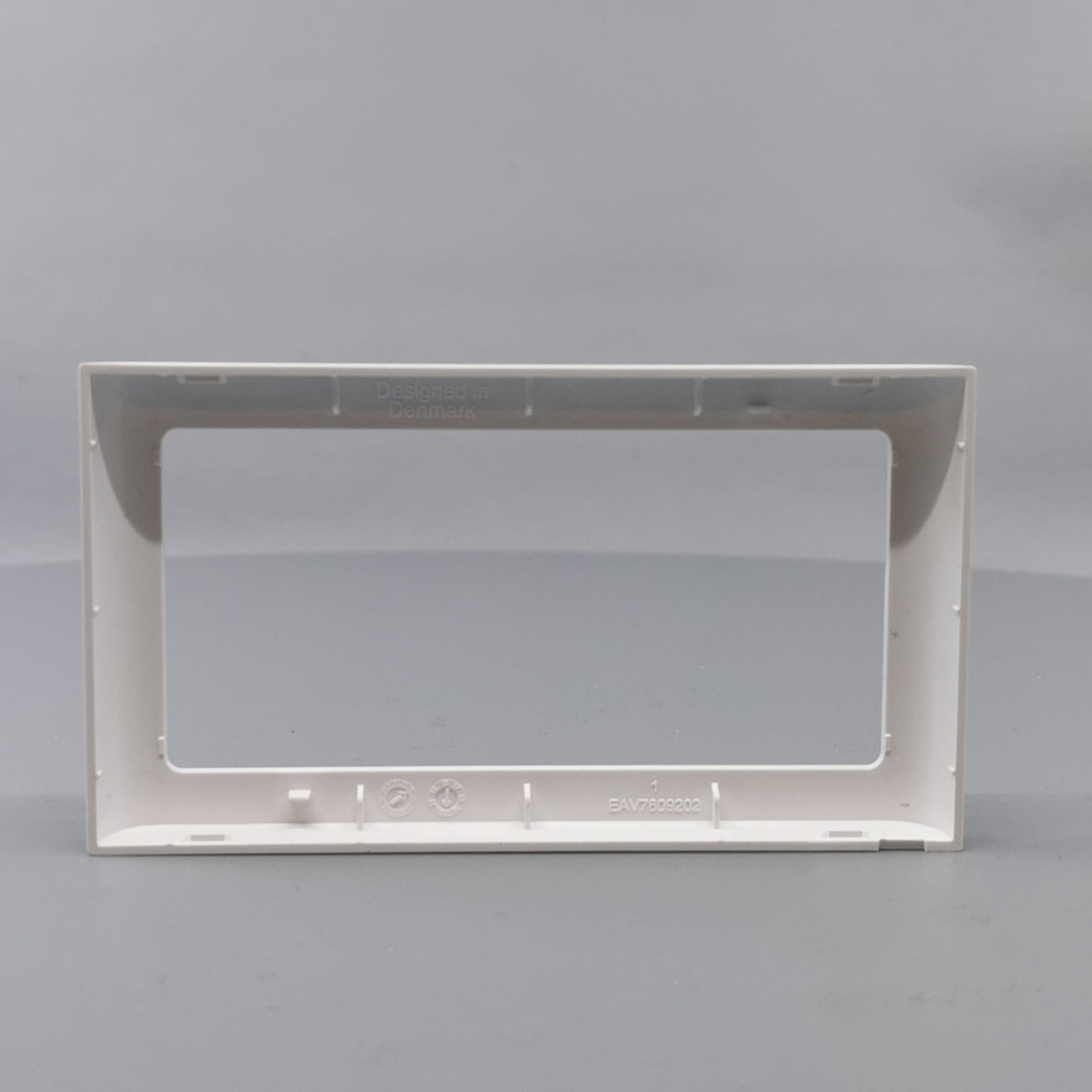 LK Fuga ramme SOFT 63 2m vandret - hvid