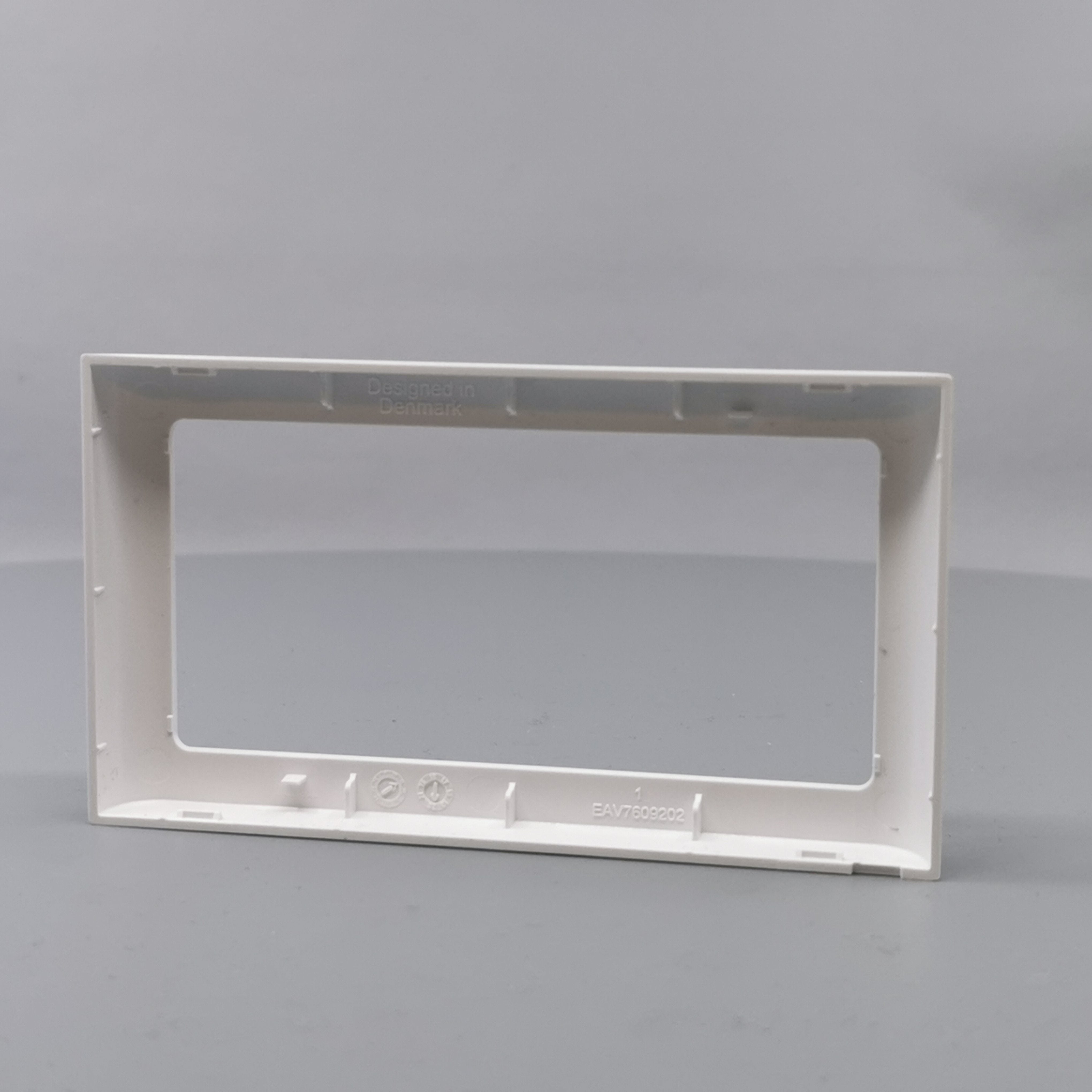 LK Fuga ramme SOFT 63 2m vandret - hvid