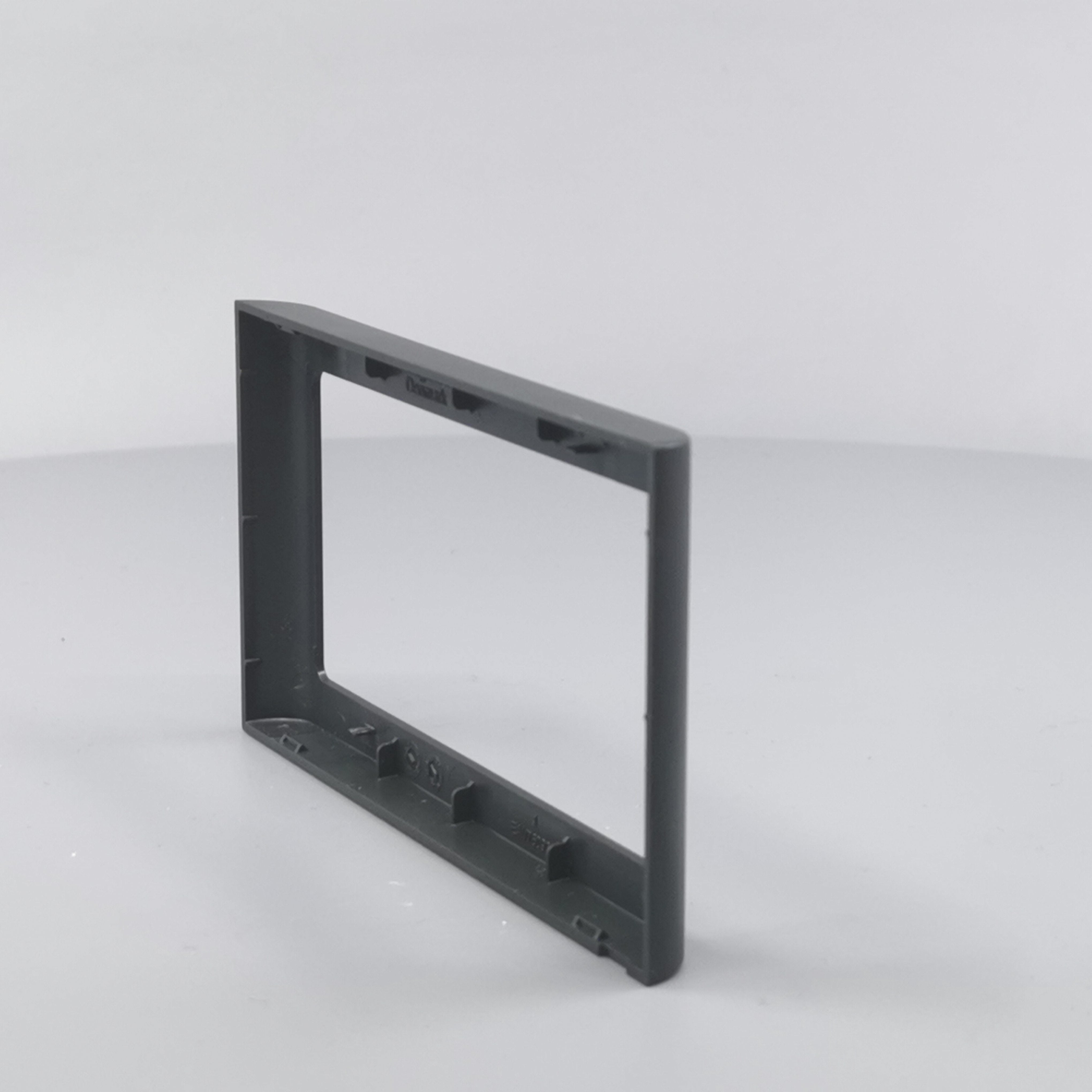 LK Fuga ramme SOFT 63 2m vandret - koksgrå