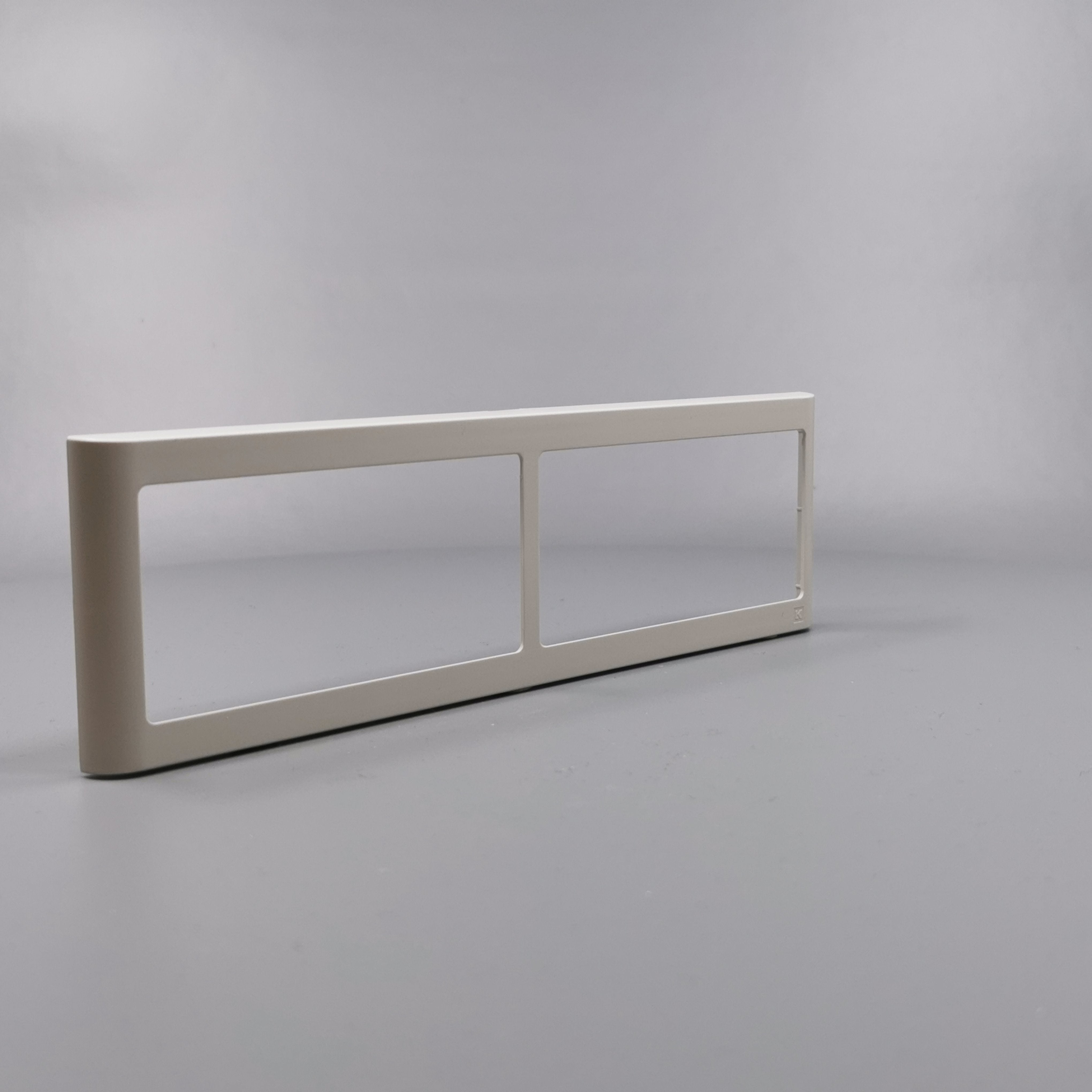 LK Fuga ramme SOFT 63 2x2m vandret - lysegrå