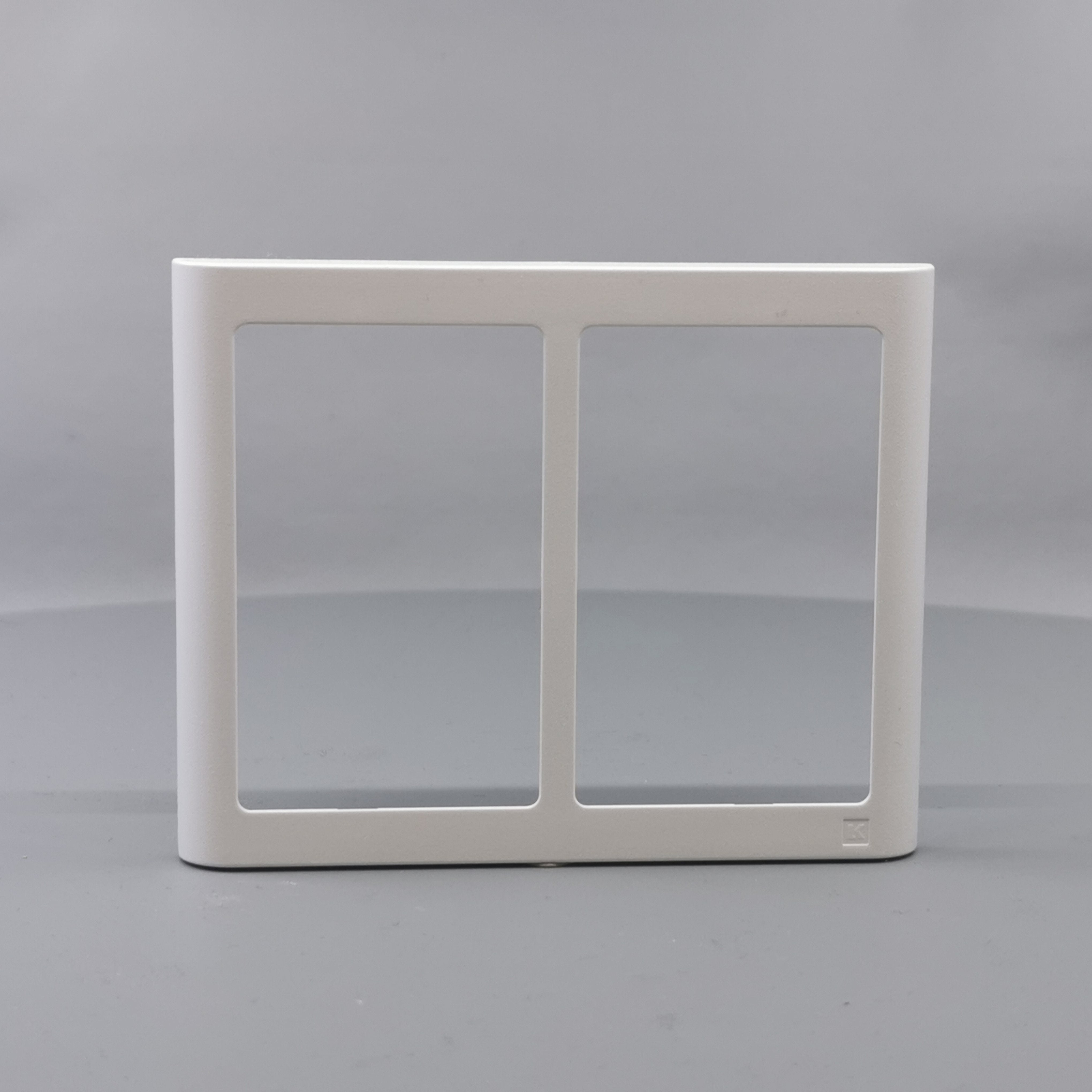 LK Fuga ramme SOFT 63 2x1½m - hvid