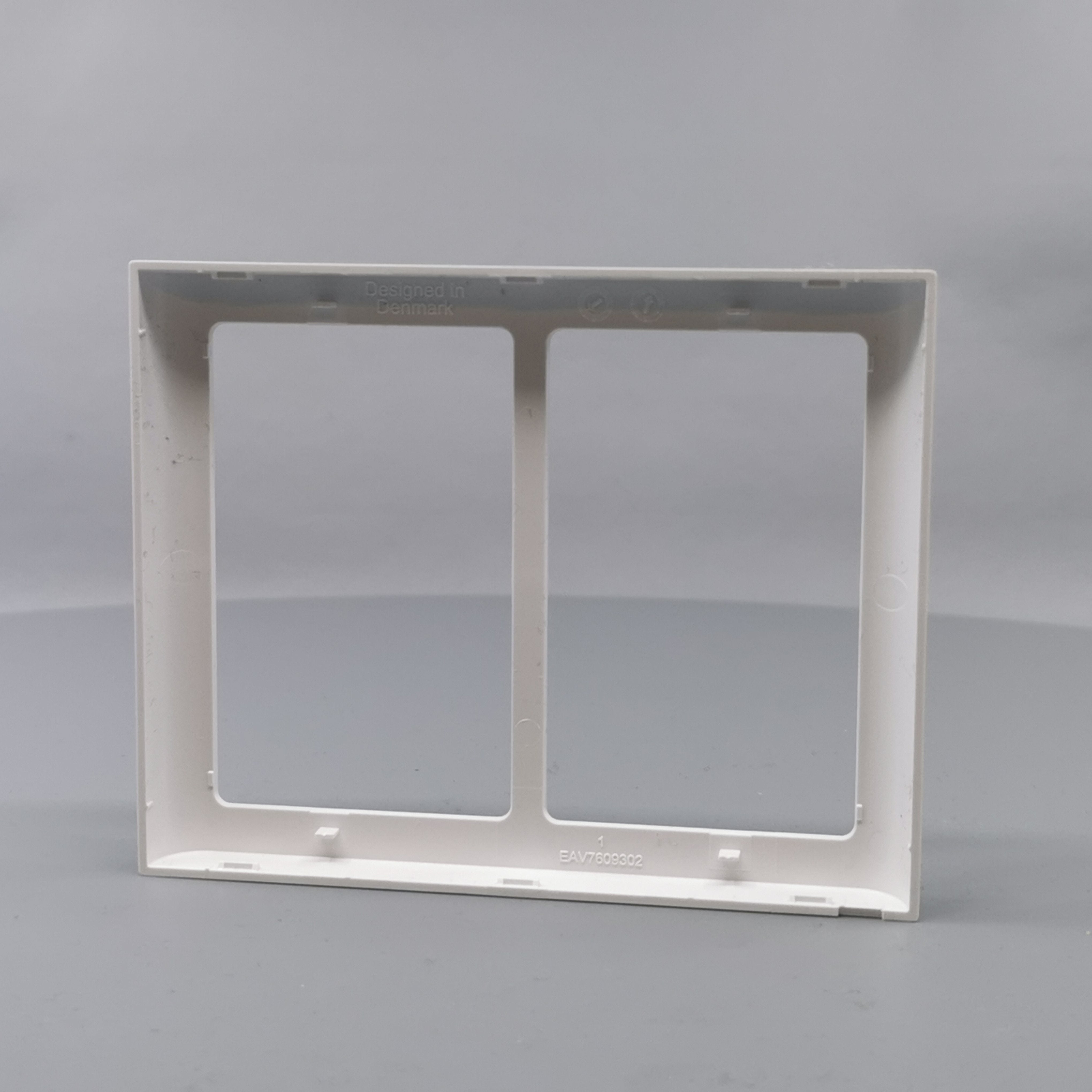 LK Fuga ramme SOFT 63 2x1½m - hvid