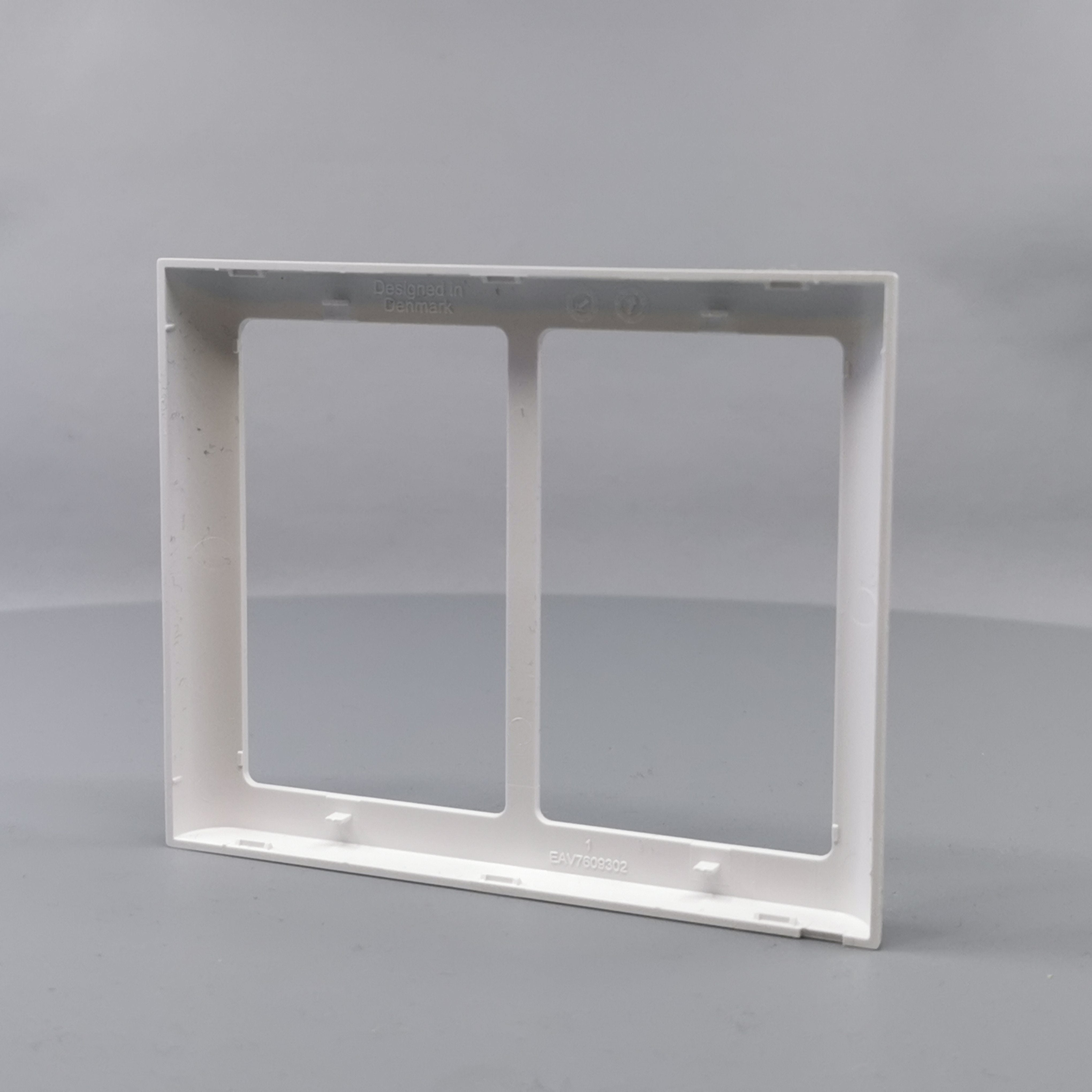 LK Fuga ramme SOFT 63 2x1½m - hvid