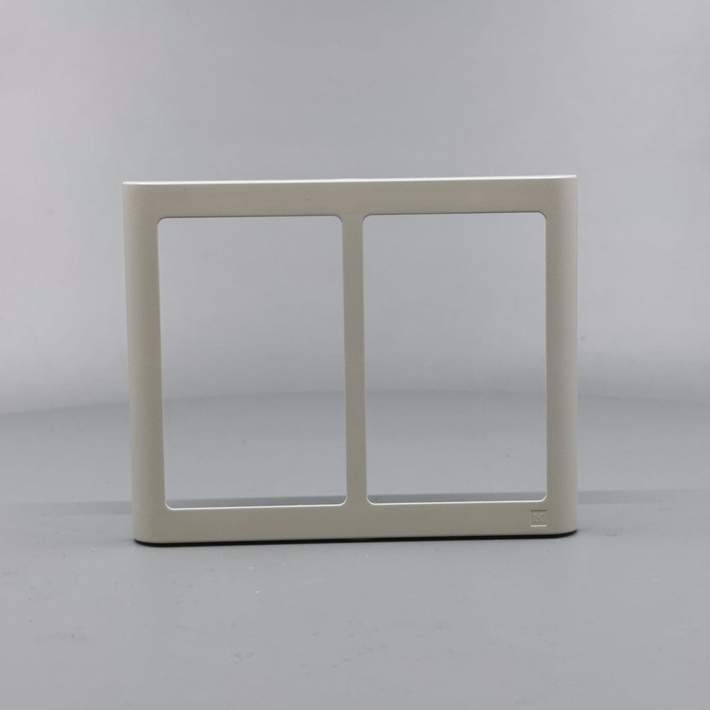 LK Fuga ramme SOFT 63 2x1½m - lysegrå