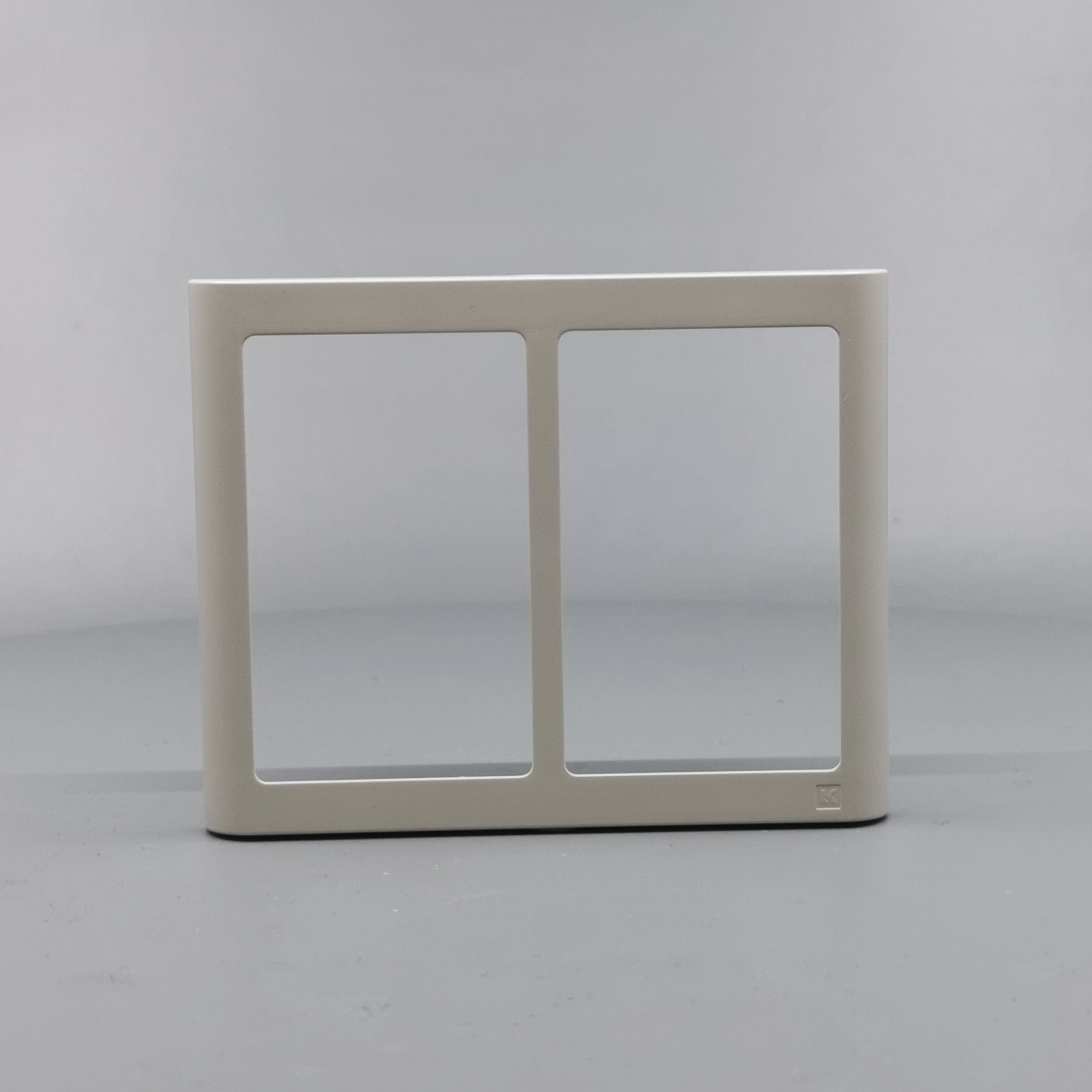 LK Fuga ramme SOFT 63 2x1½m - lysegrå