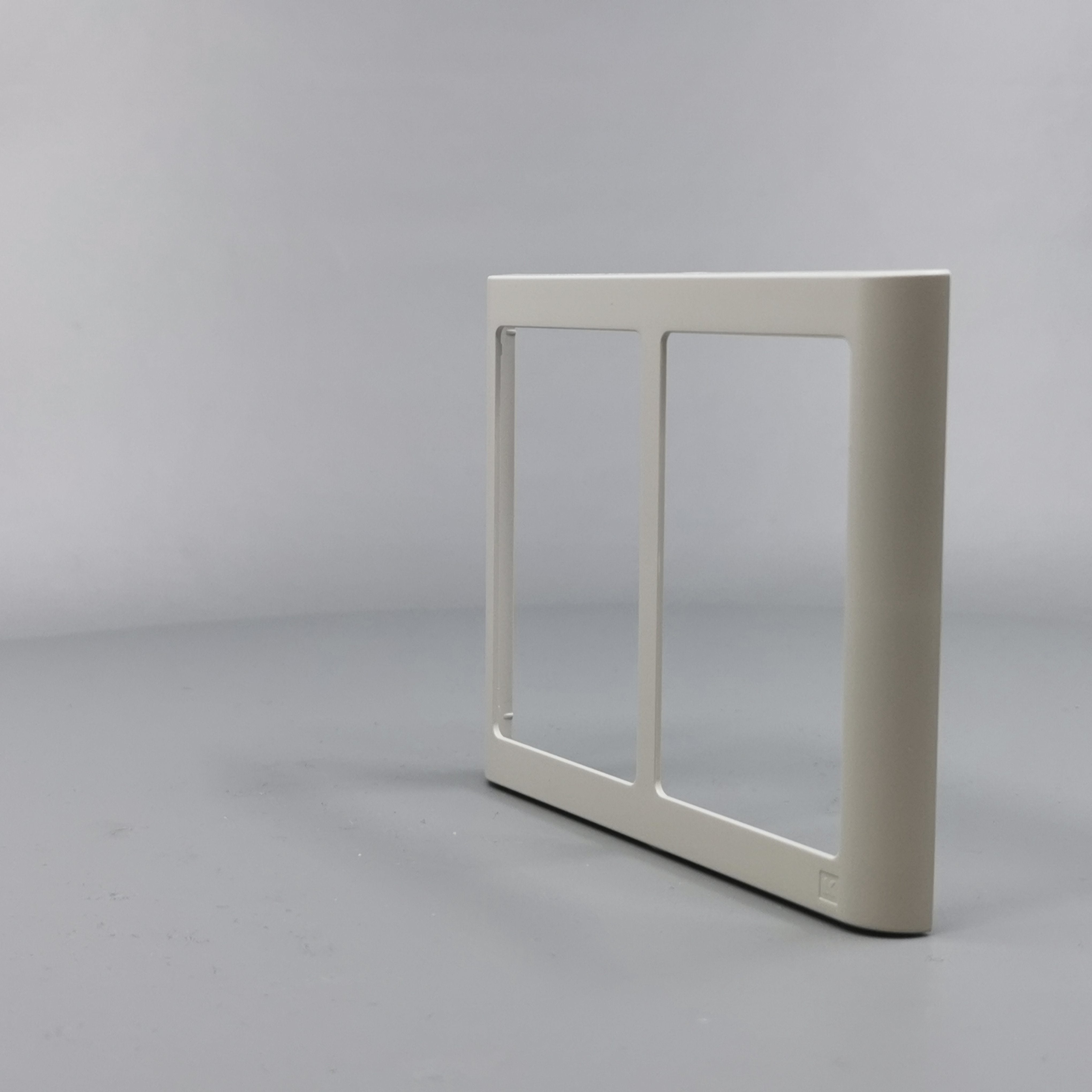 LK Fuga ramme SOFT 63 2x1½m - lysegrå