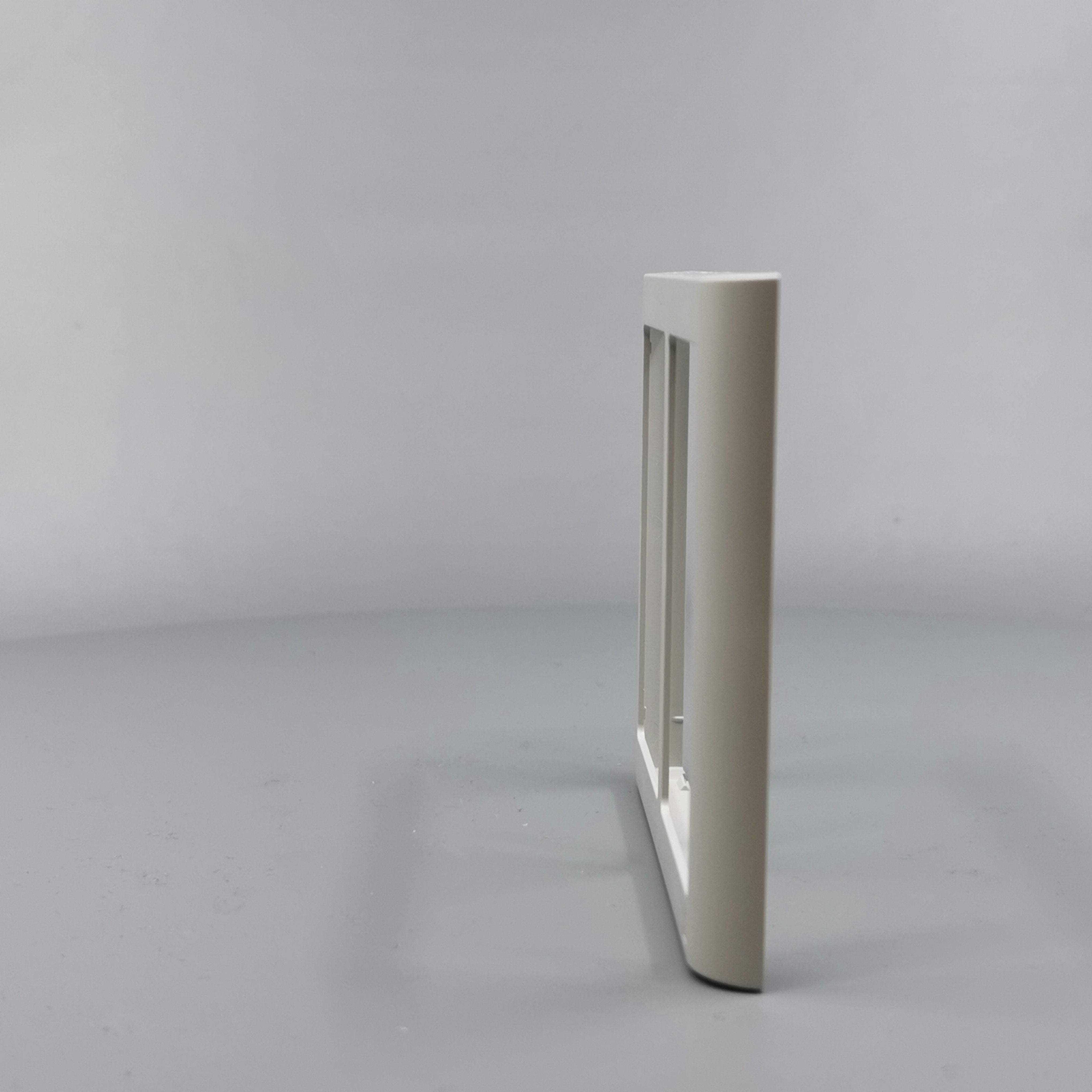 LK Fuga ramme SOFT 63 2x1½m - lysegrå