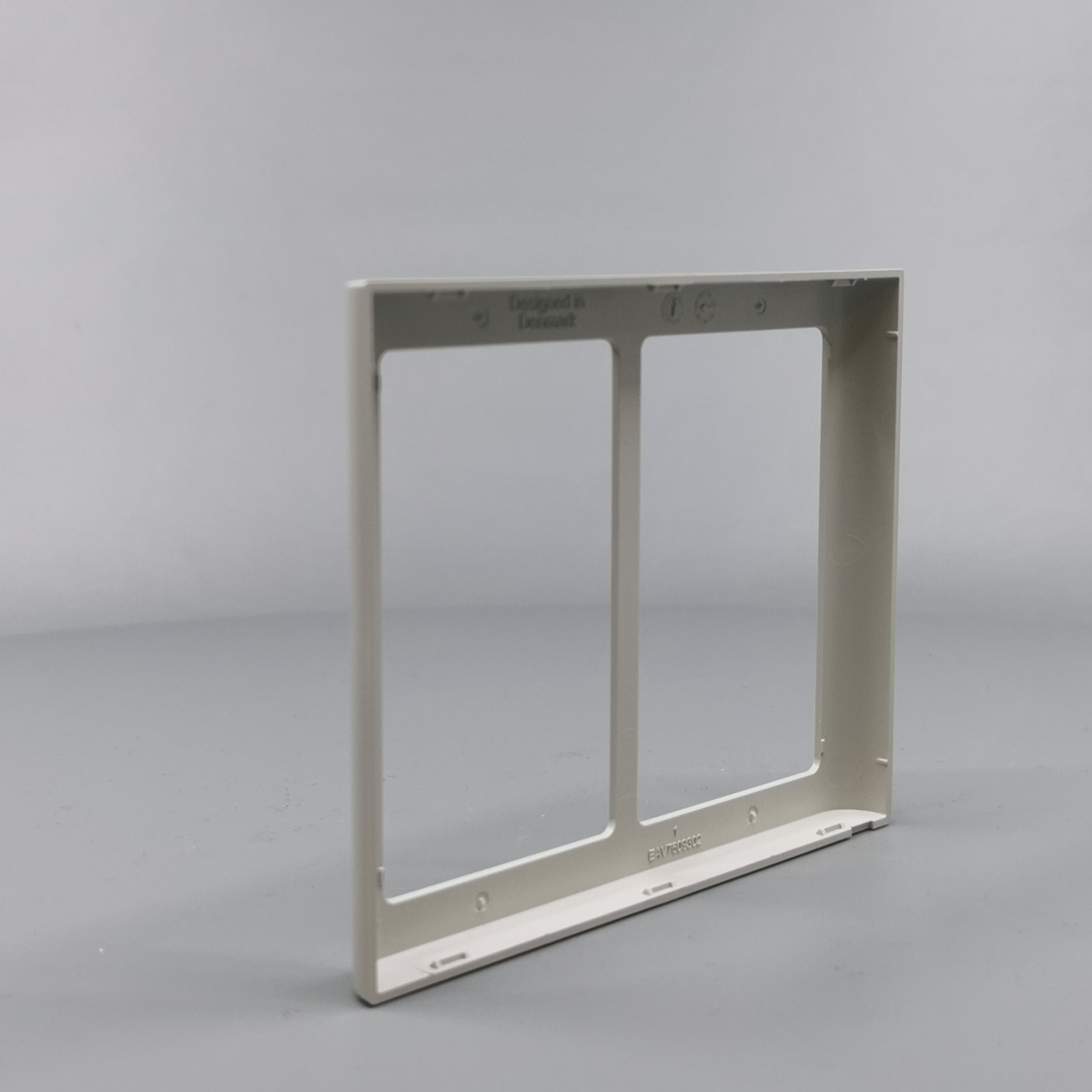 LK Fuga ramme SOFT 63 2x1½m - lysegrå