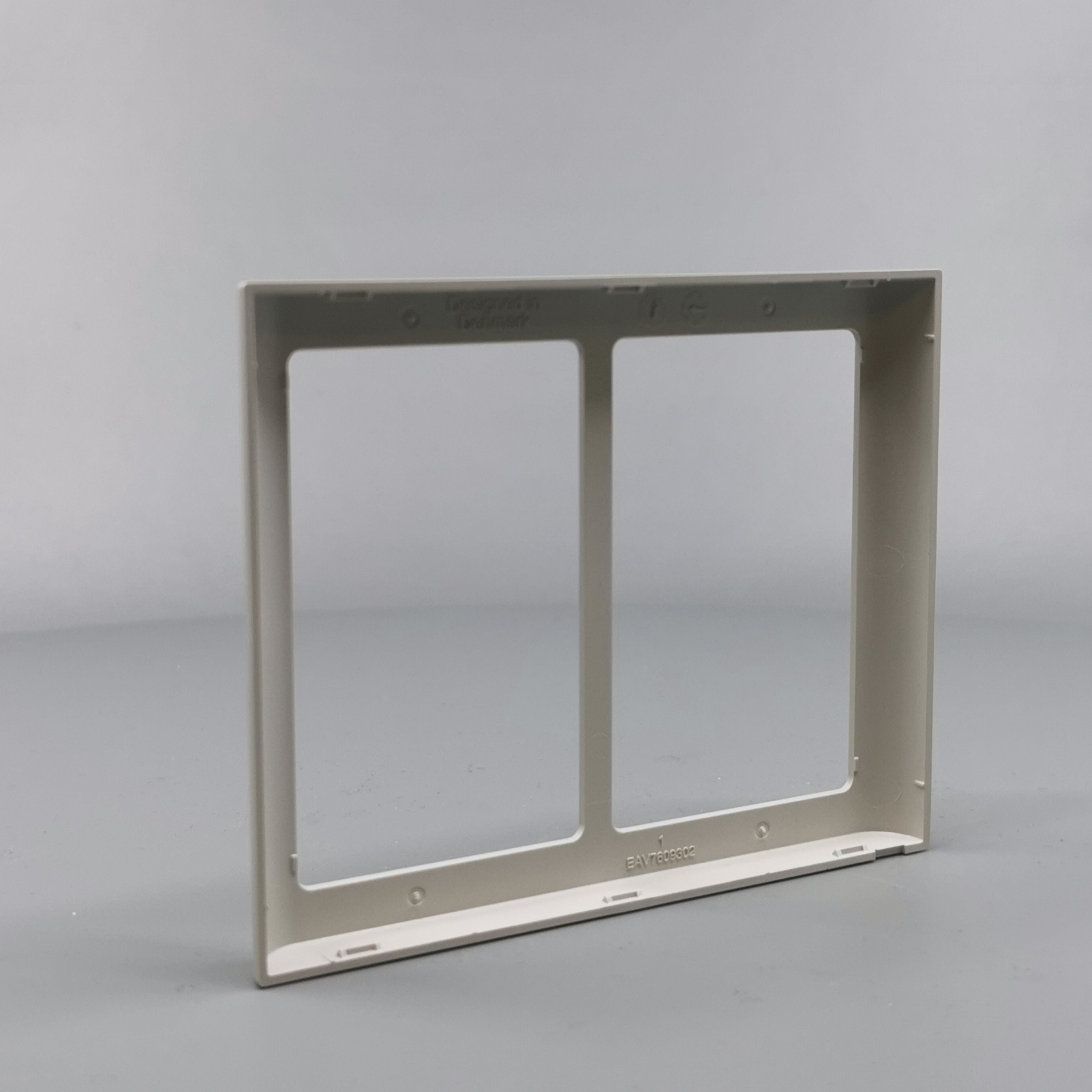 LK Fuga ramme SOFT 63 2x1½m - lysegrå