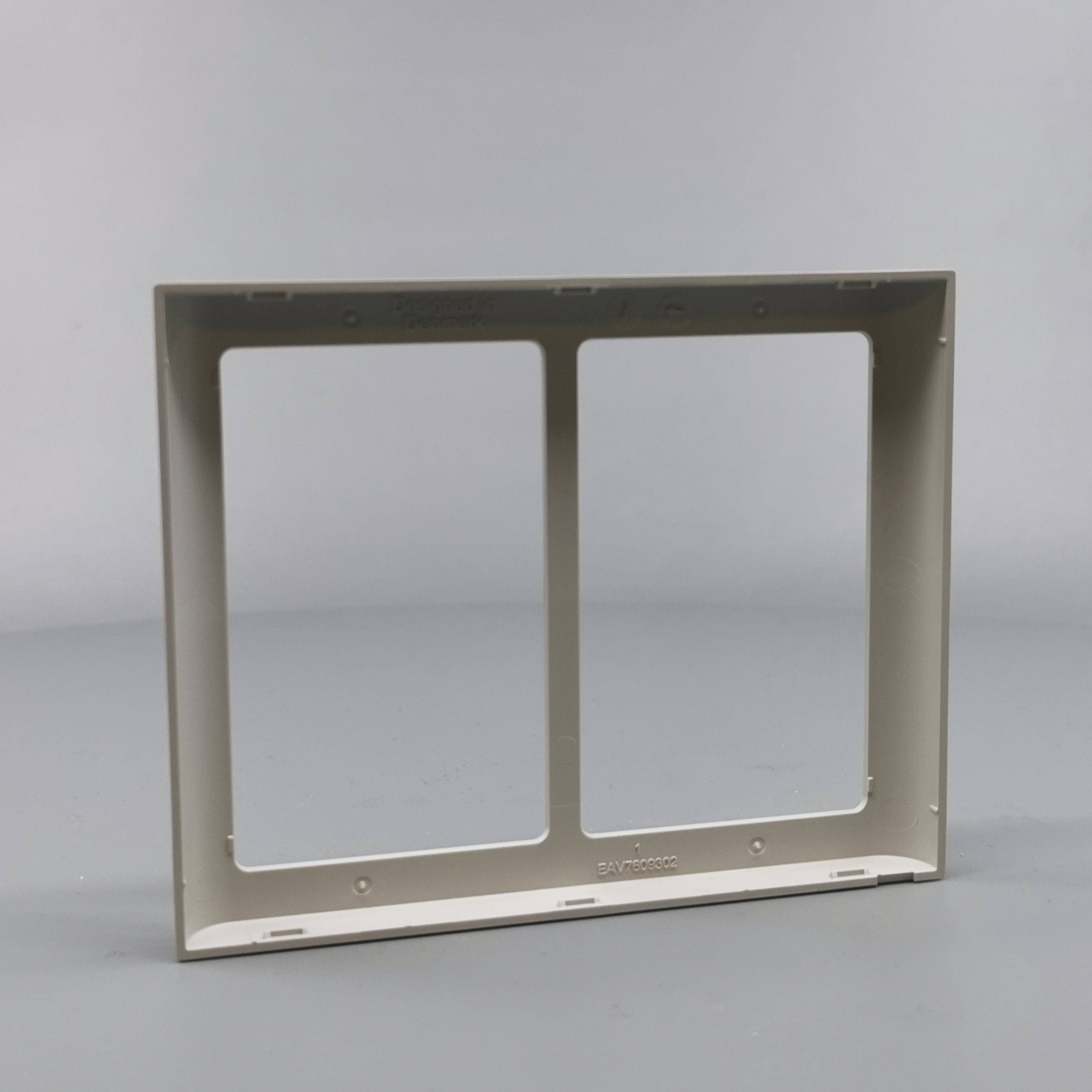 LK Fuga ramme SOFT 63 2x1½m - lysegrå