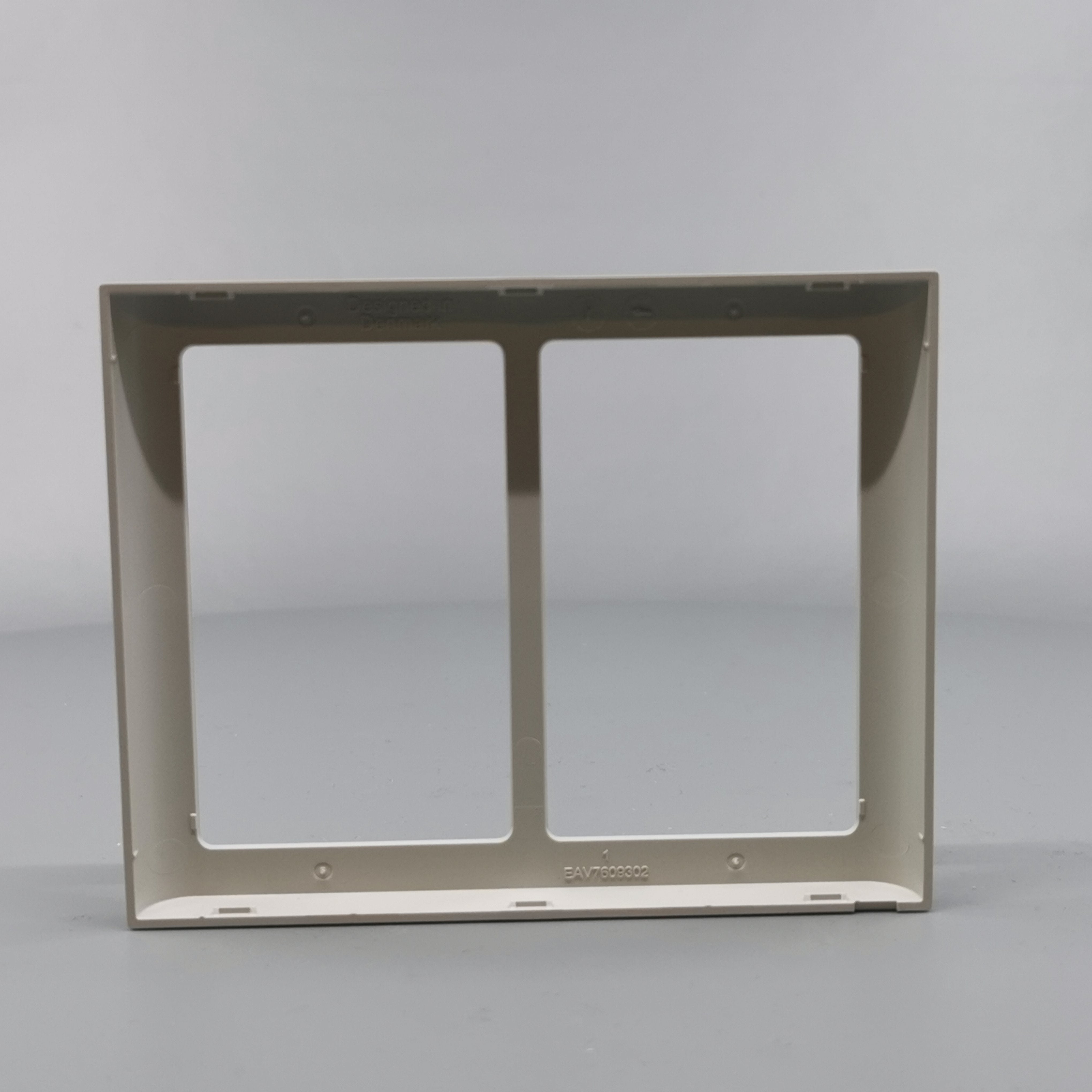 LK Fuga ramme SOFT 63 2x1½m - lysegrå