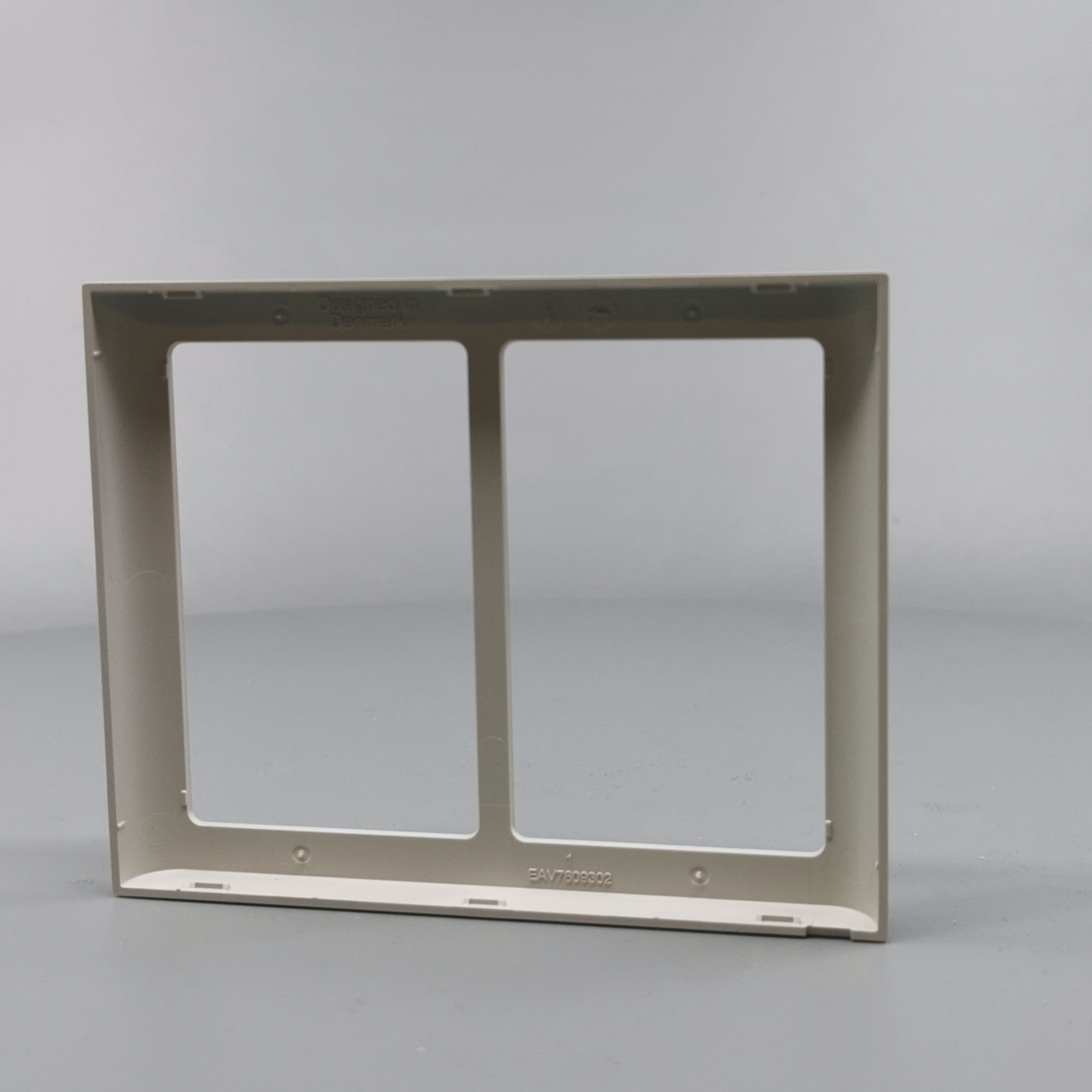 LK Fuga ramme SOFT 63 2x1½m - lysegrå