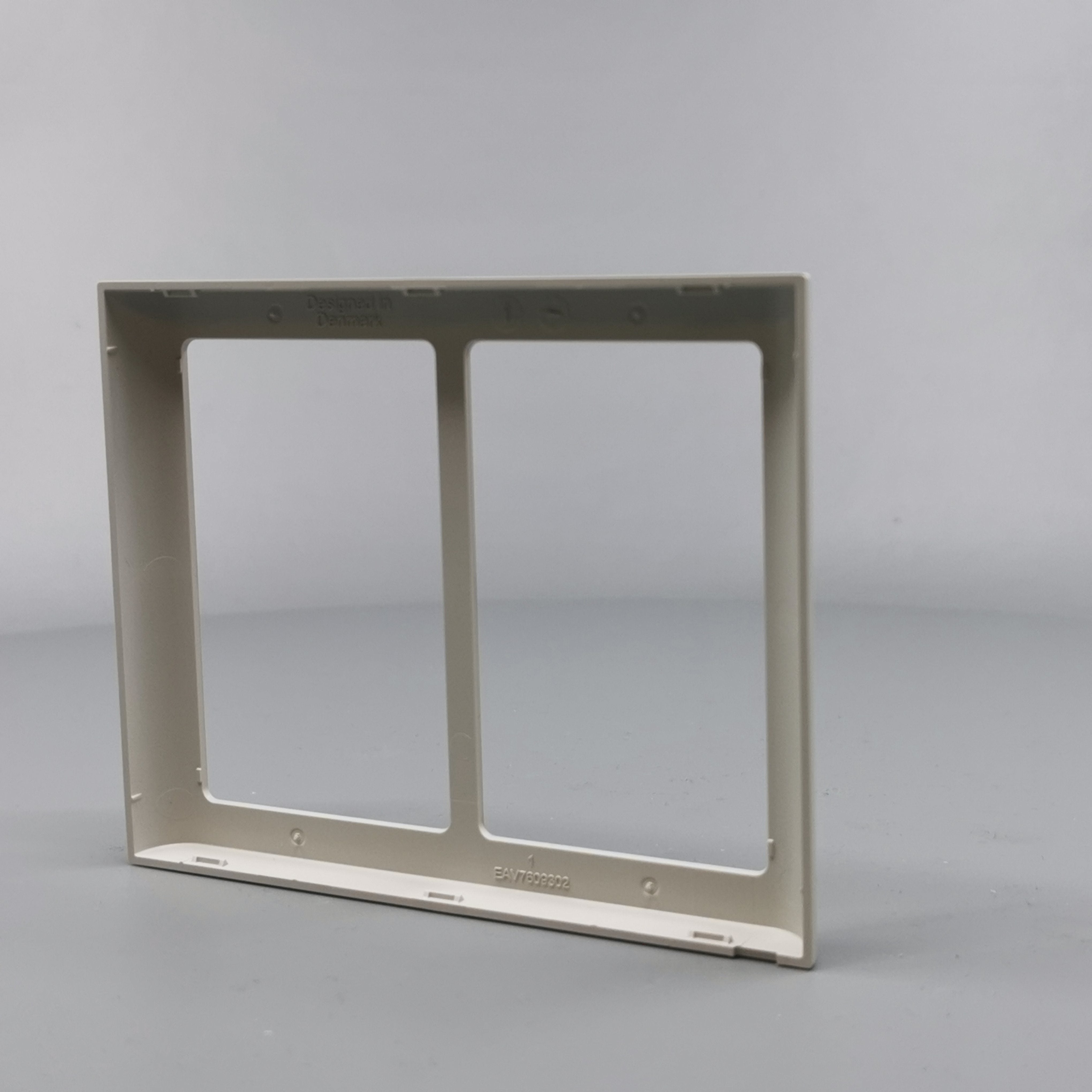 LK Fuga ramme SOFT 63 2x1½m - lysegrå