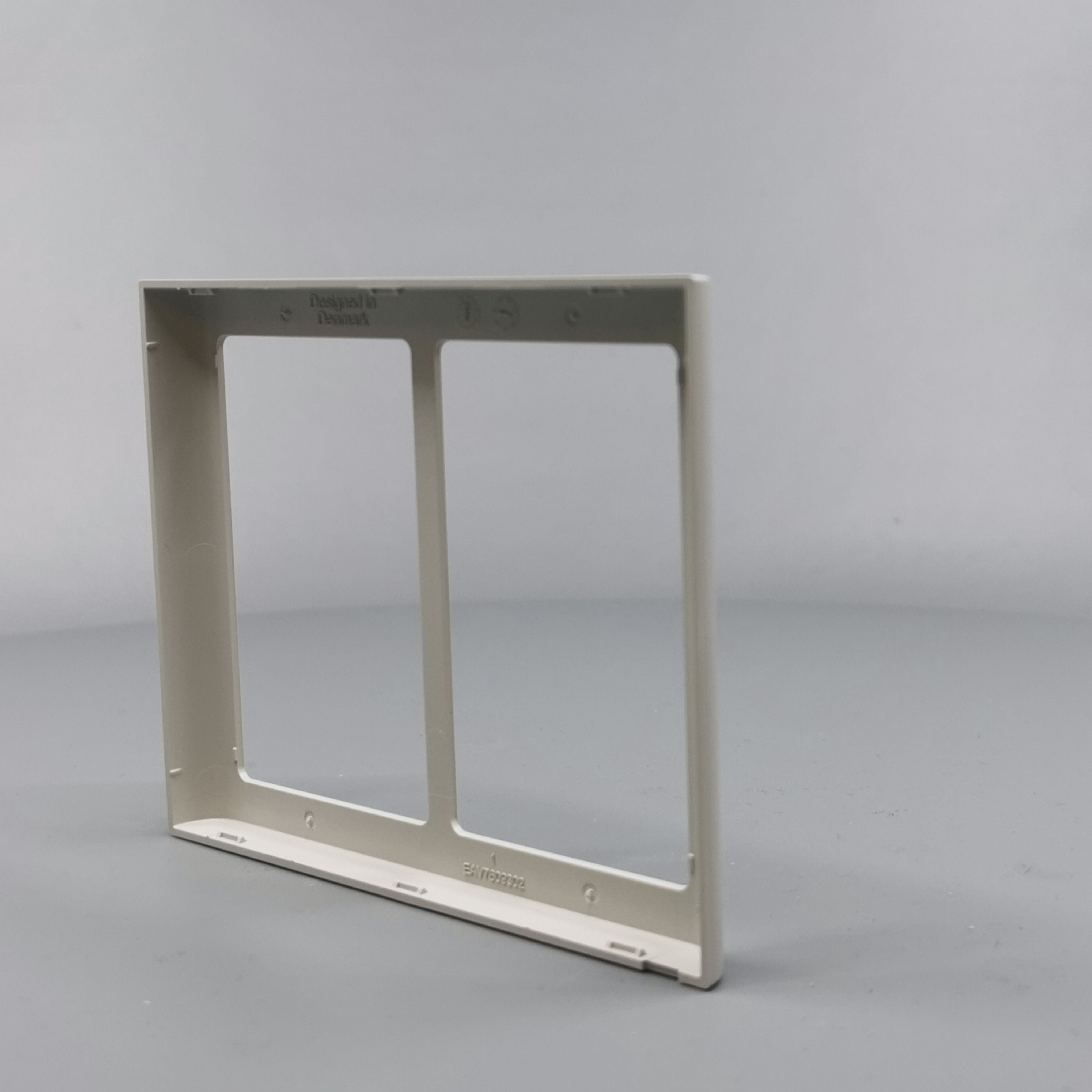 LK Fuga ramme SOFT 63 2x1½m - lysegrå