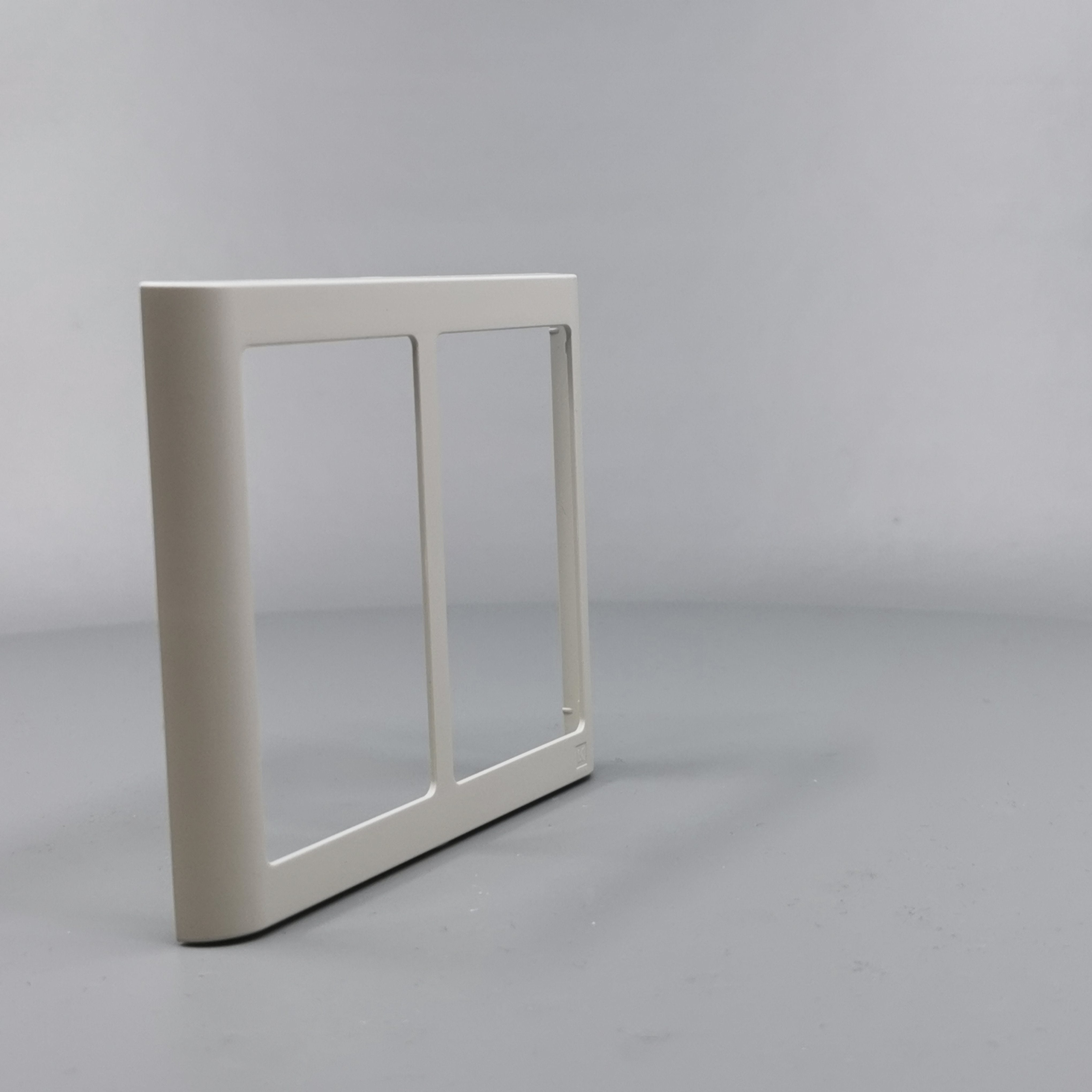 LK Fuga ramme SOFT 63 2x1½m - lysegrå