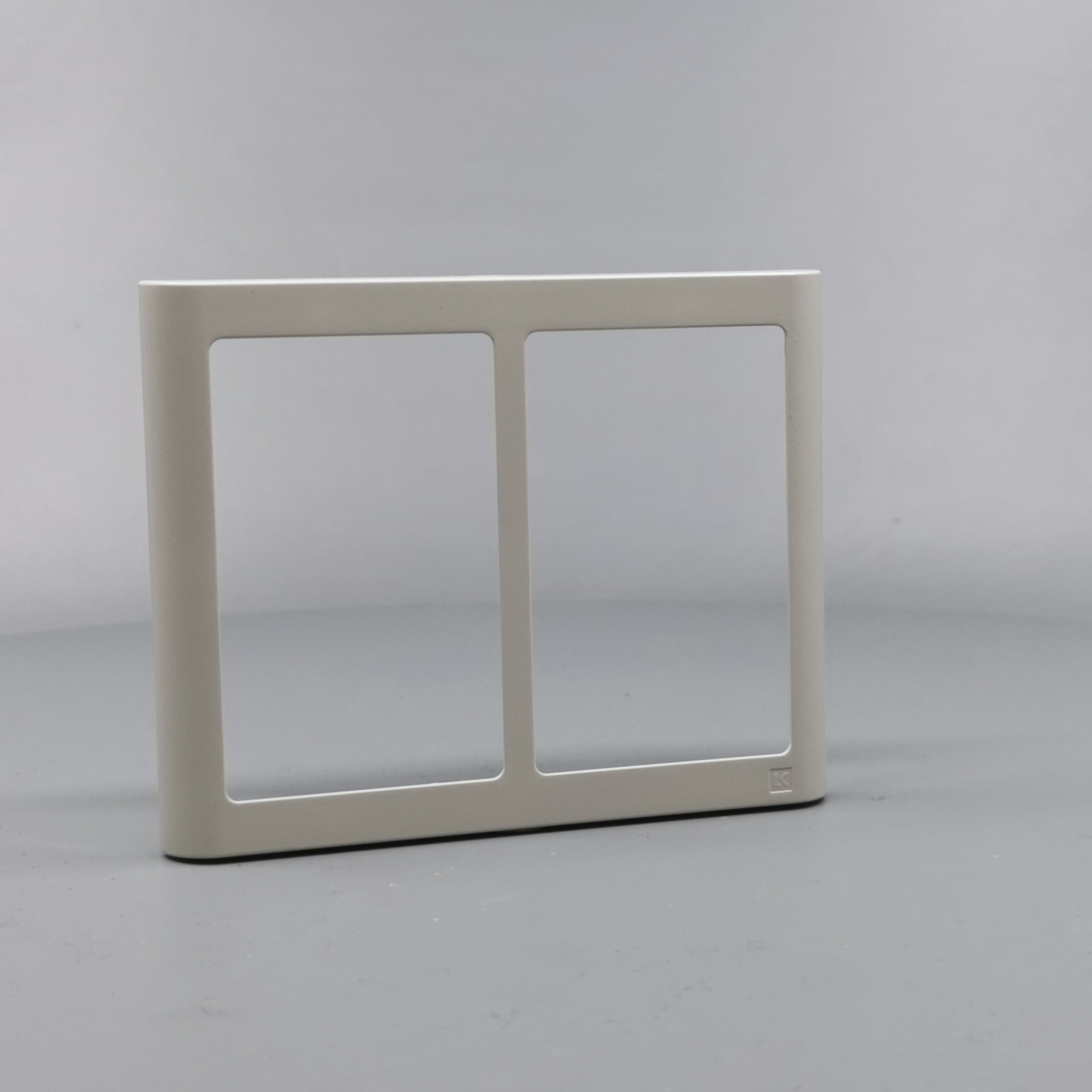 LK Fuga ramme SOFT 63 2x1½m - lysegrå