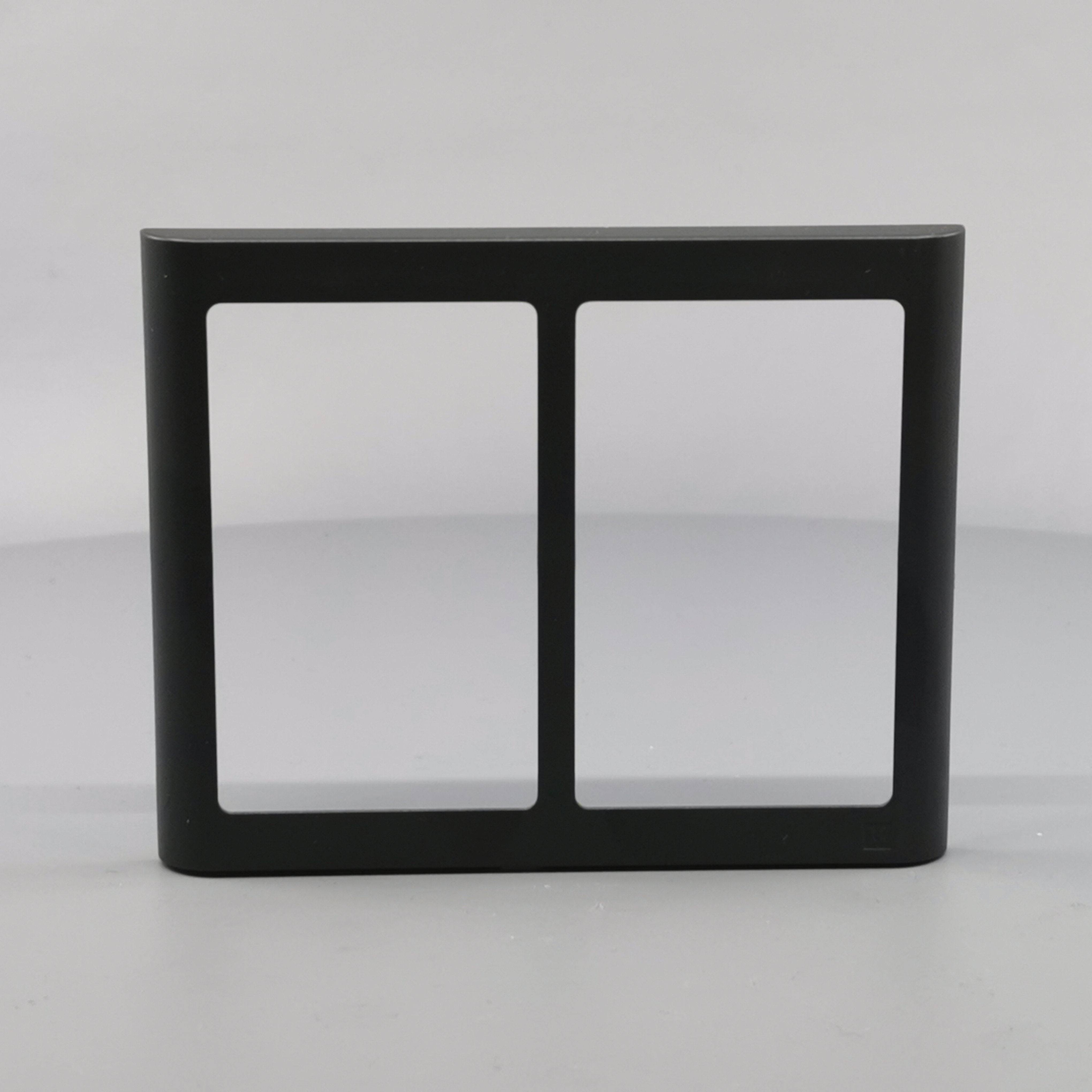 LK Fuga ramme SOFT 63 2x1½m - koksgrå