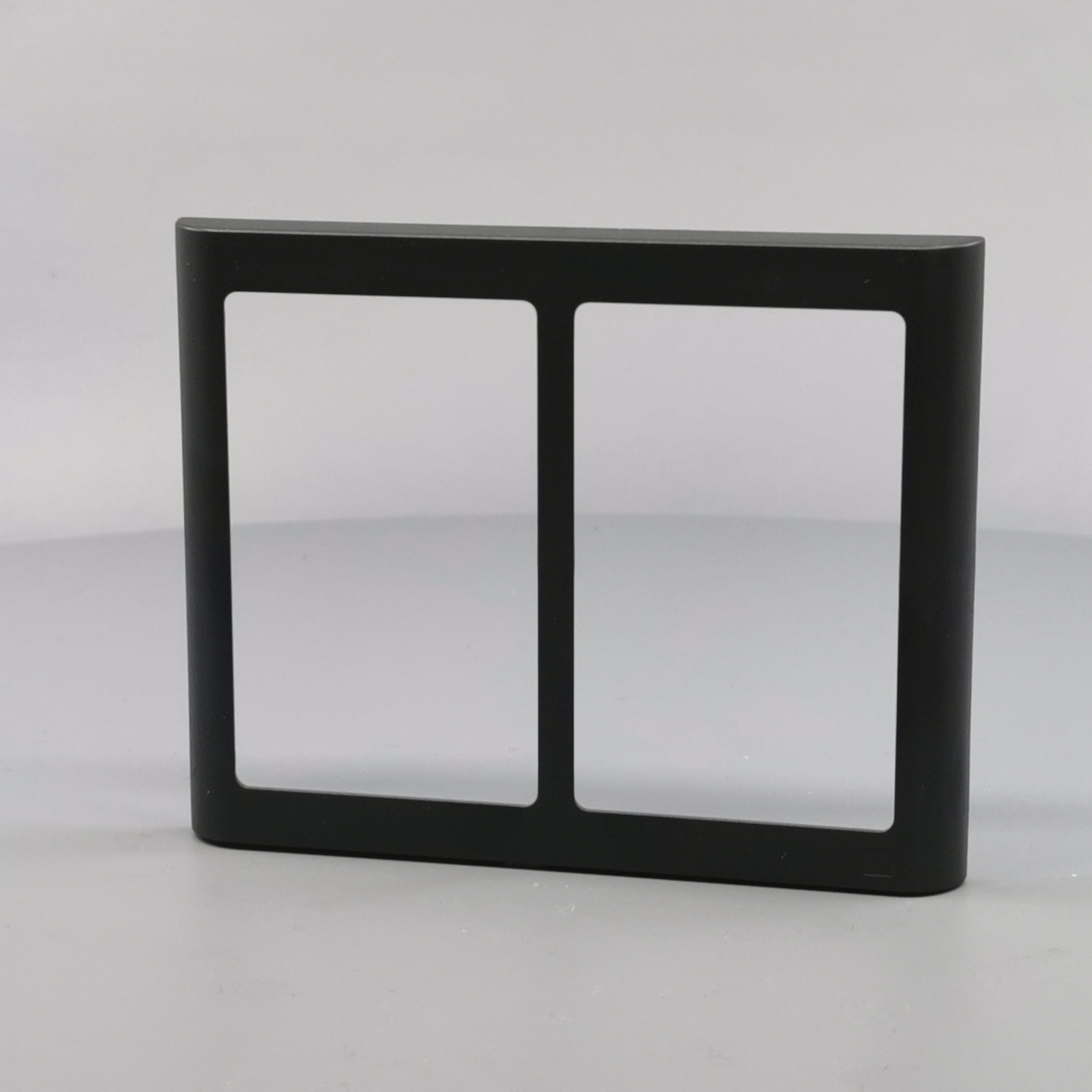 LK Fuga ramme SOFT 63 2x1½m - koksgrå