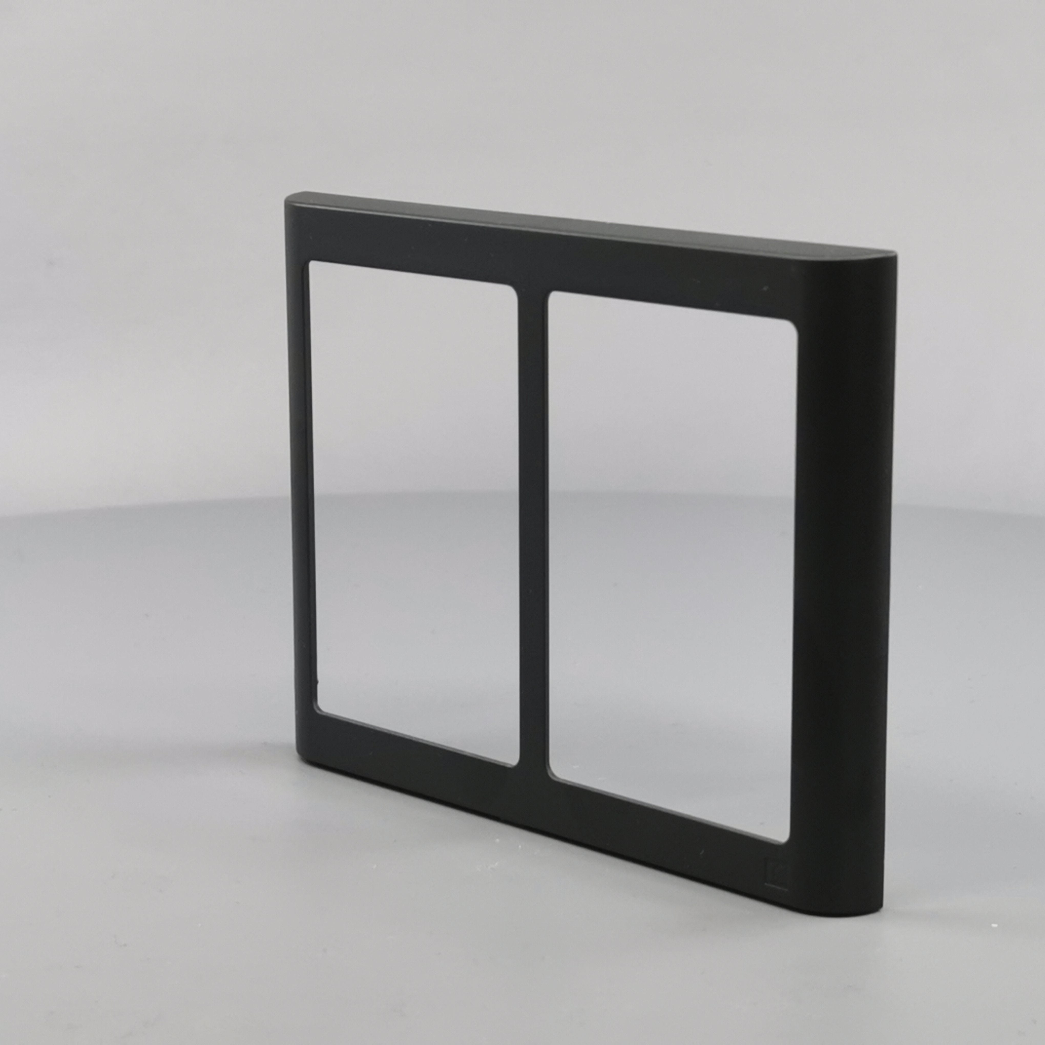 LK Fuga ramme SOFT 63 2x1½m - koksgrå