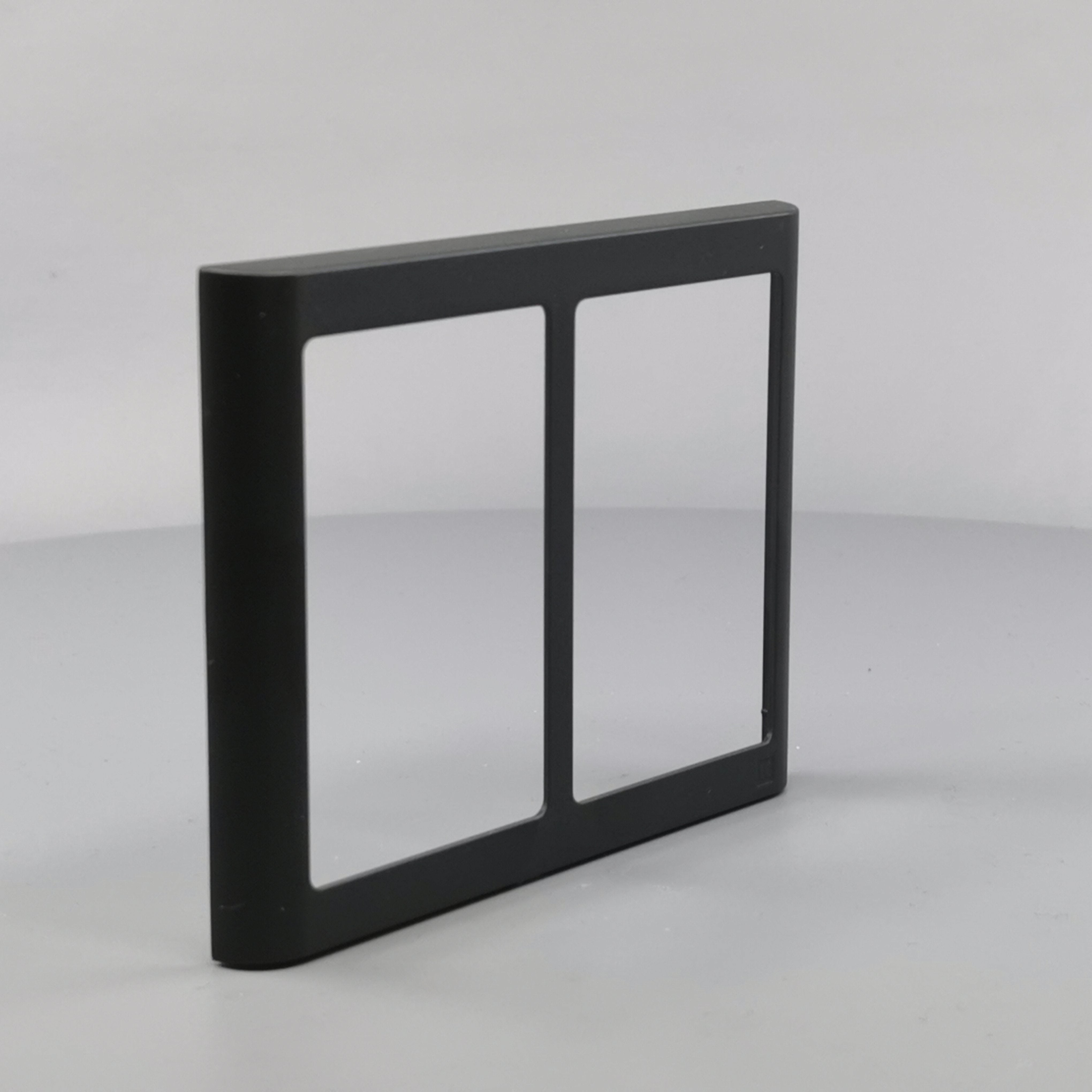 LK Fuga ramme SOFT 63 2x1½m - koksgrå