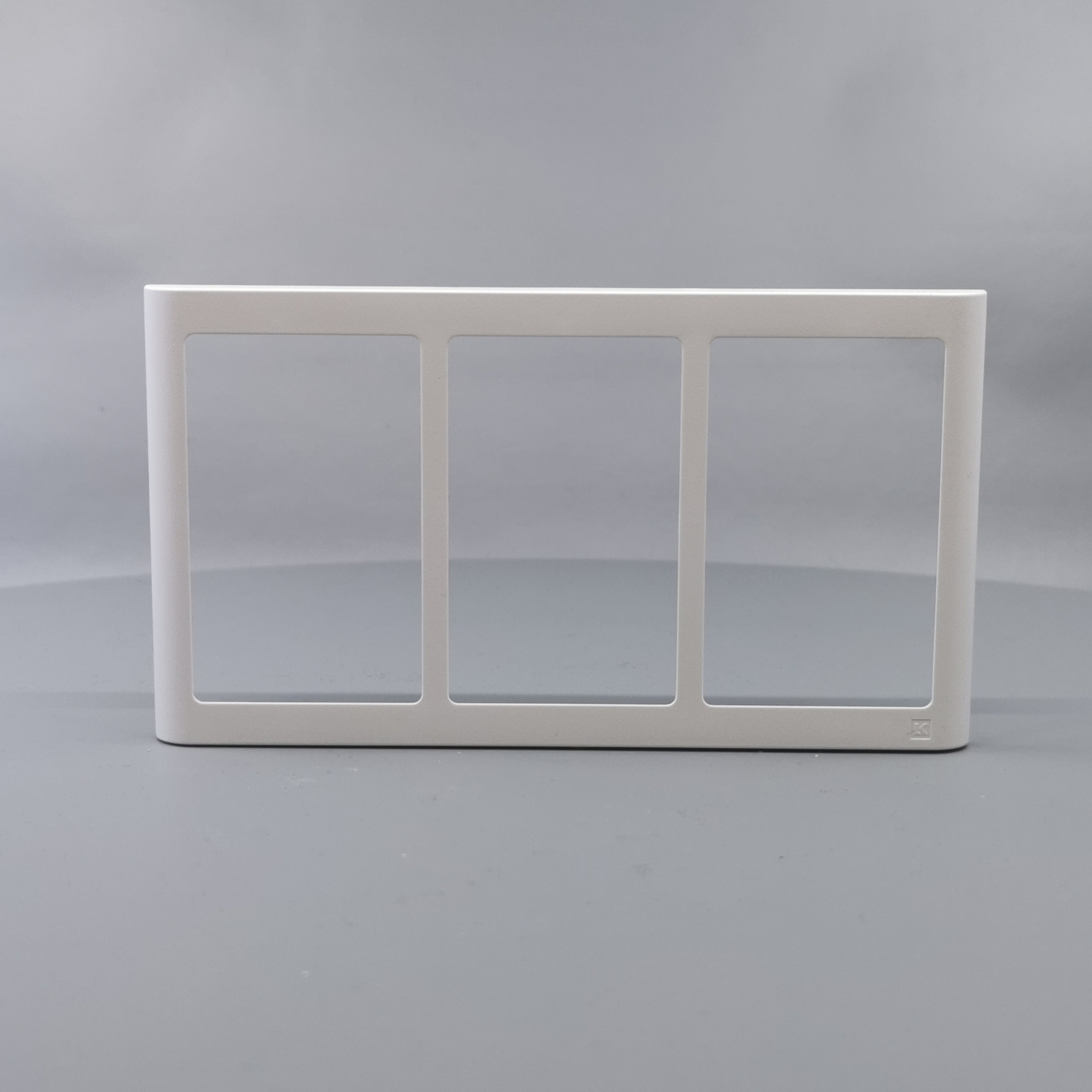 LK Fuga ramme SOFT 63 3x1½m - hvid