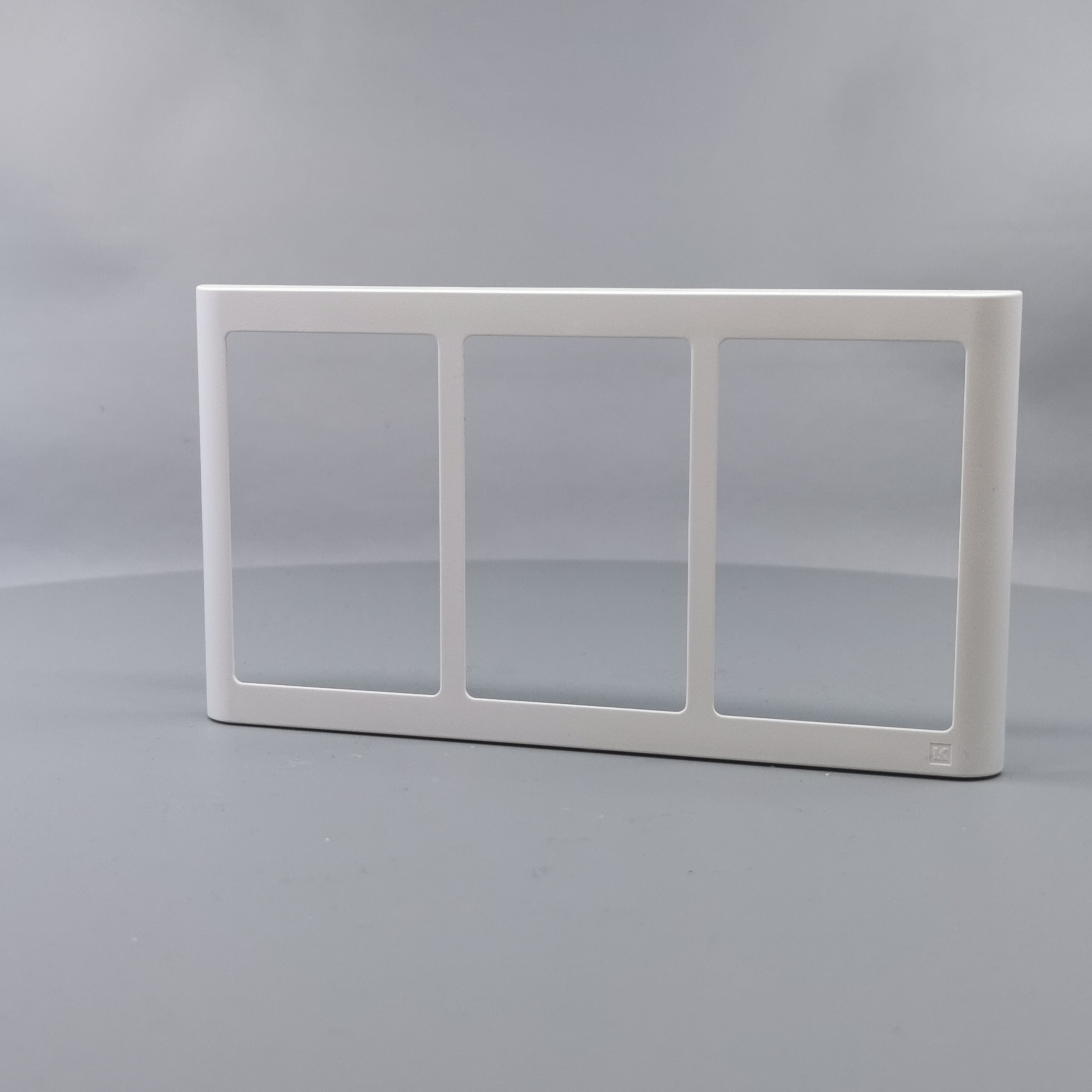 LK Fuga ramme SOFT 63 3x1½m - hvid