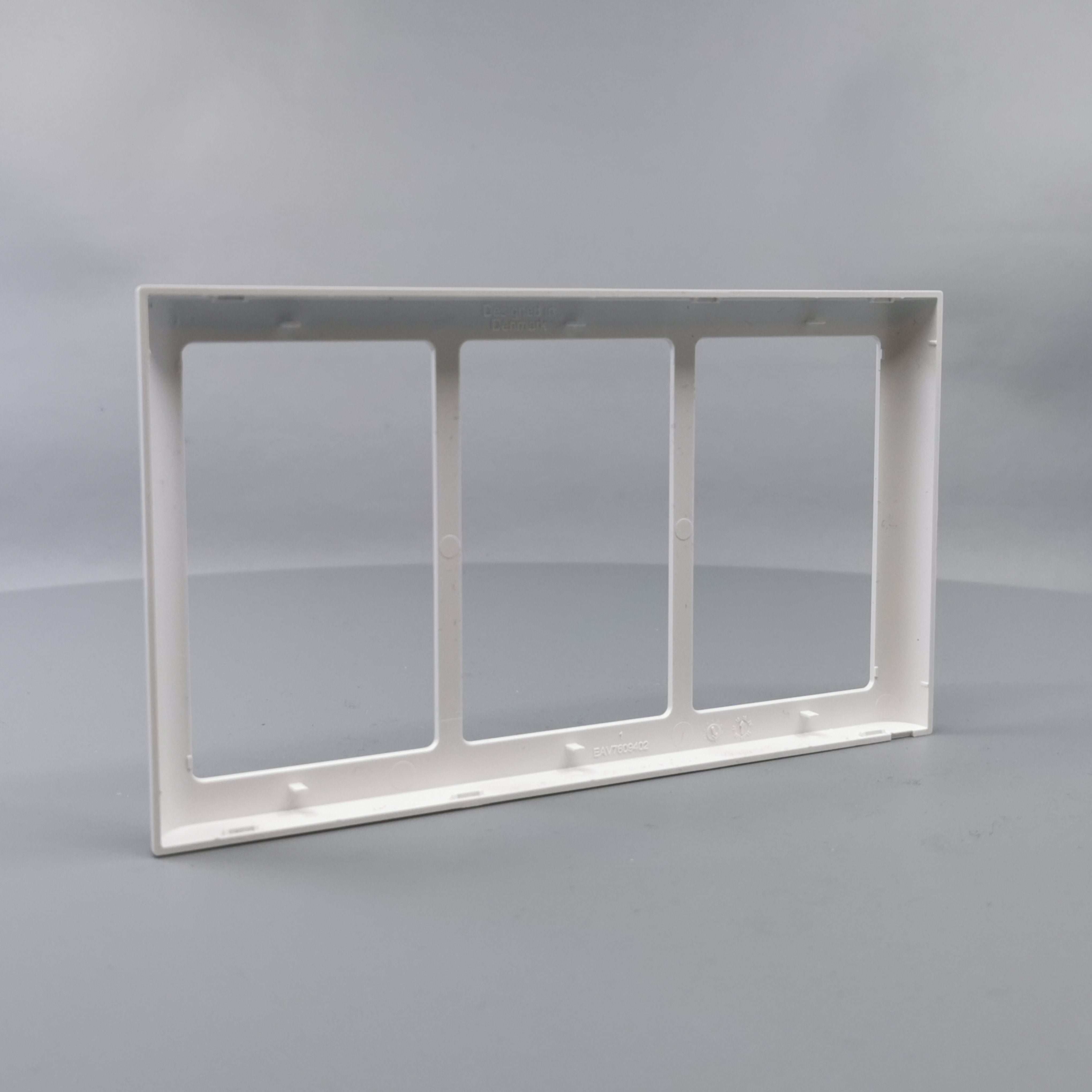 LK Fuga ramme SOFT 63 3x1½m - hvid