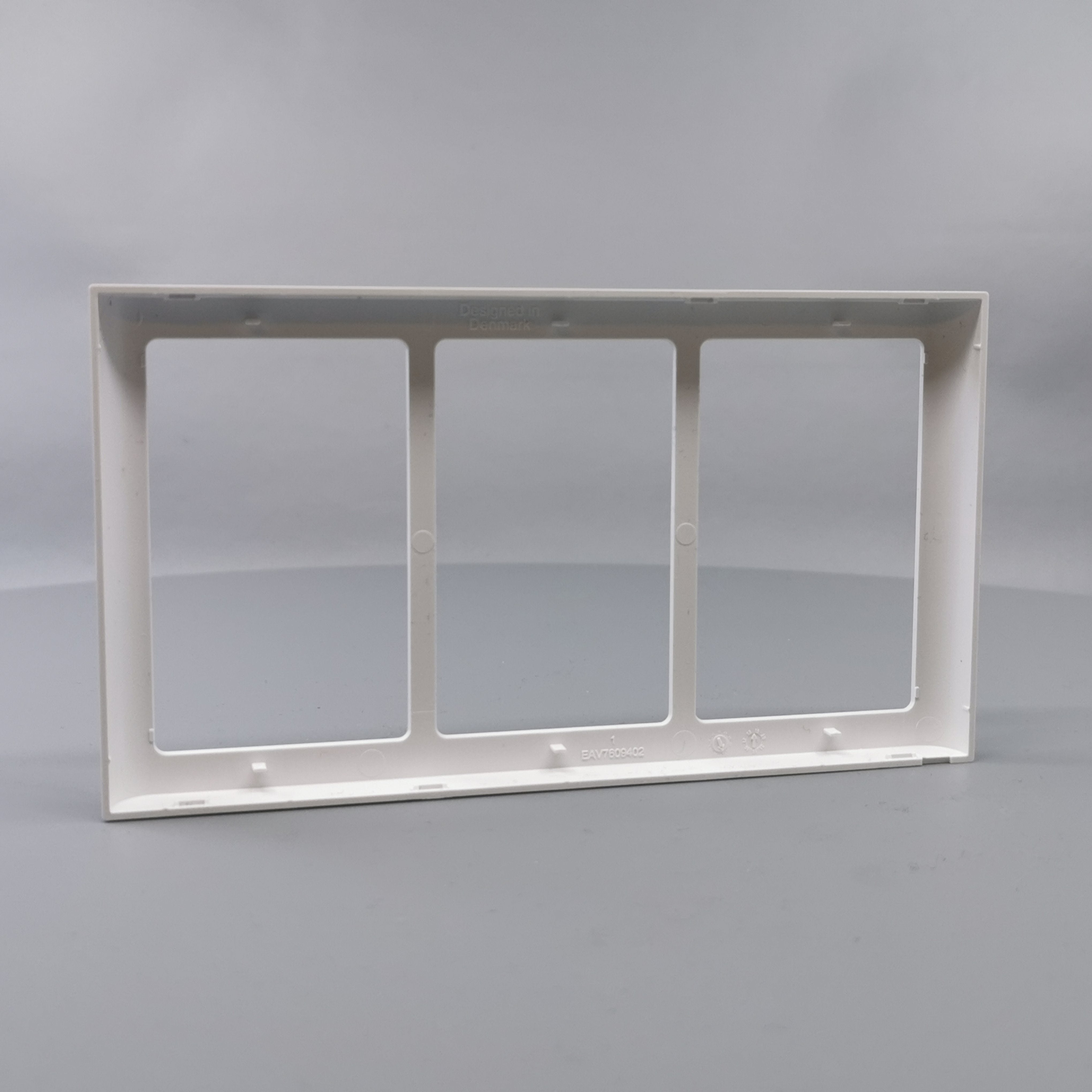 LK Fuga ramme SOFT 63 3x1½m - hvid