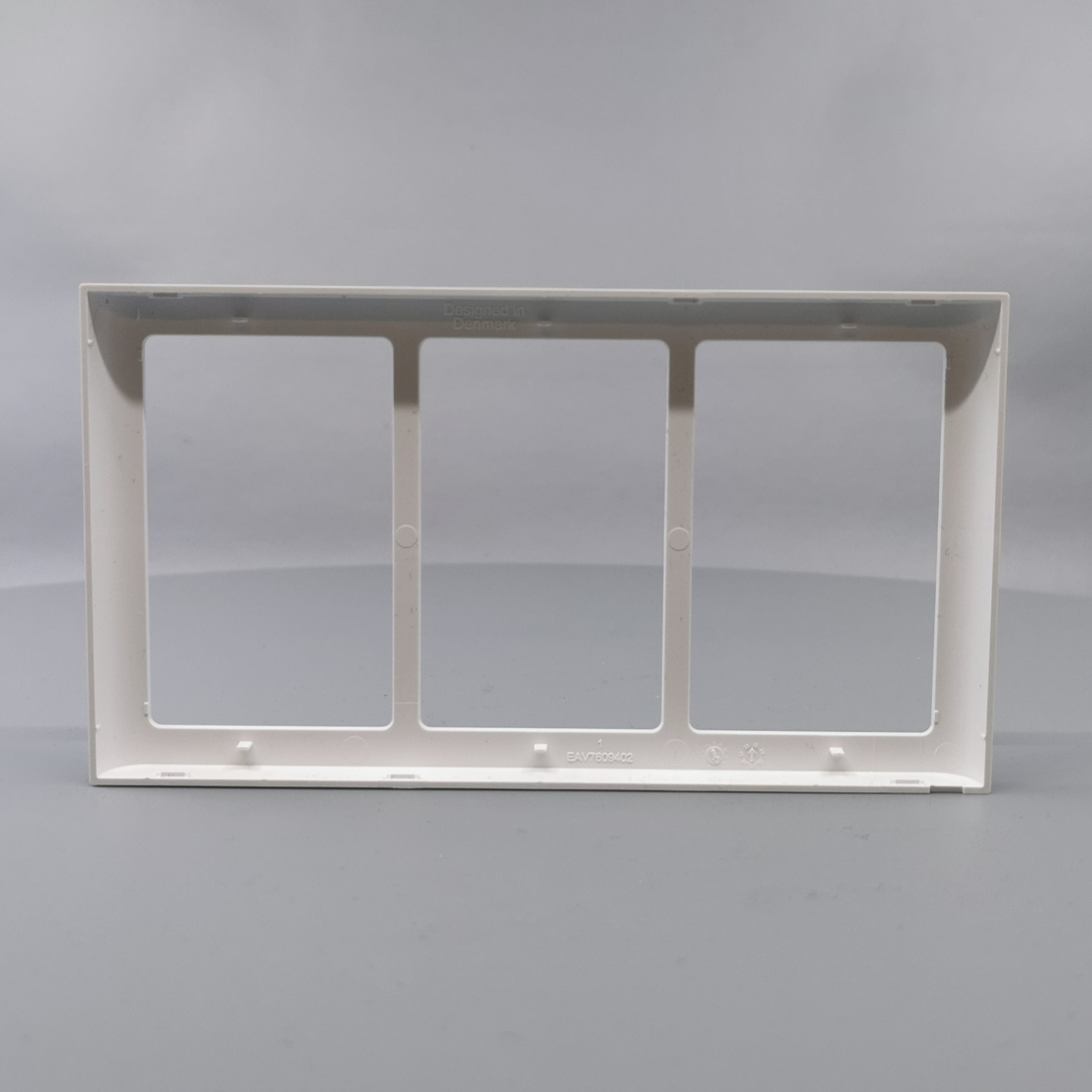 LK Fuga ramme SOFT 63 3x1½m - hvid