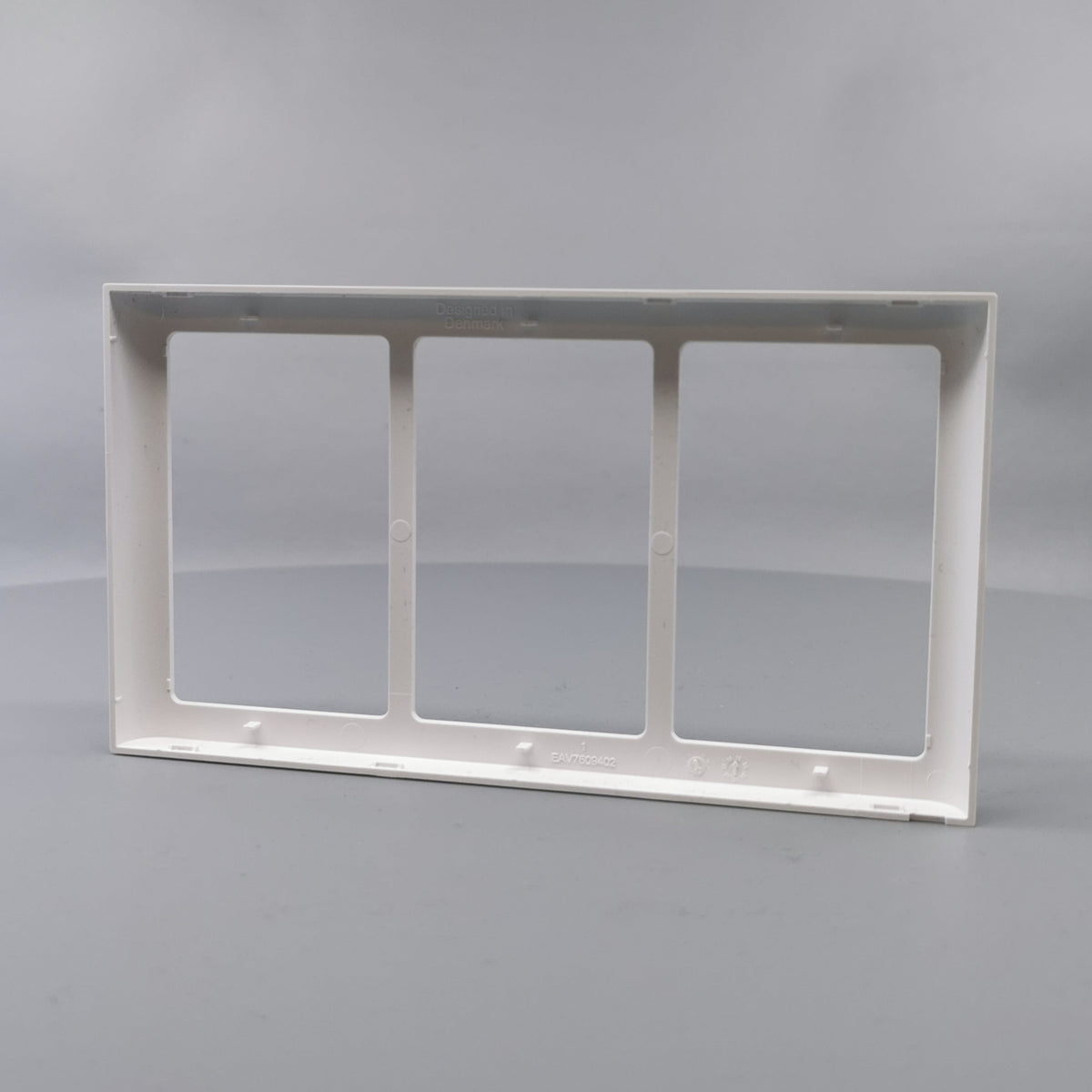 LK Fuga ramme SOFT 63 3x1½m - hvid (360° frame 14)