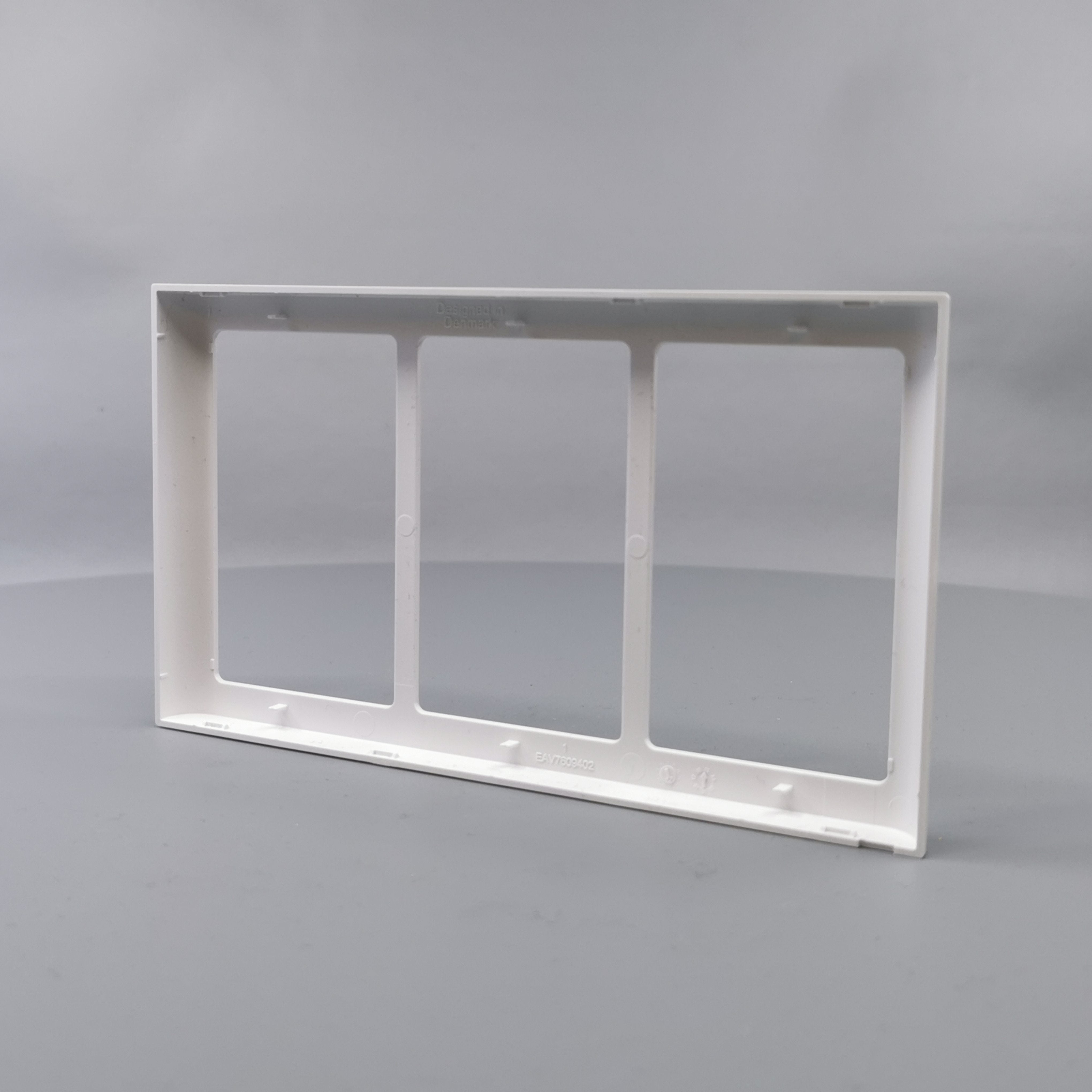 LK Fuga ramme SOFT 63 3x1½m - hvid