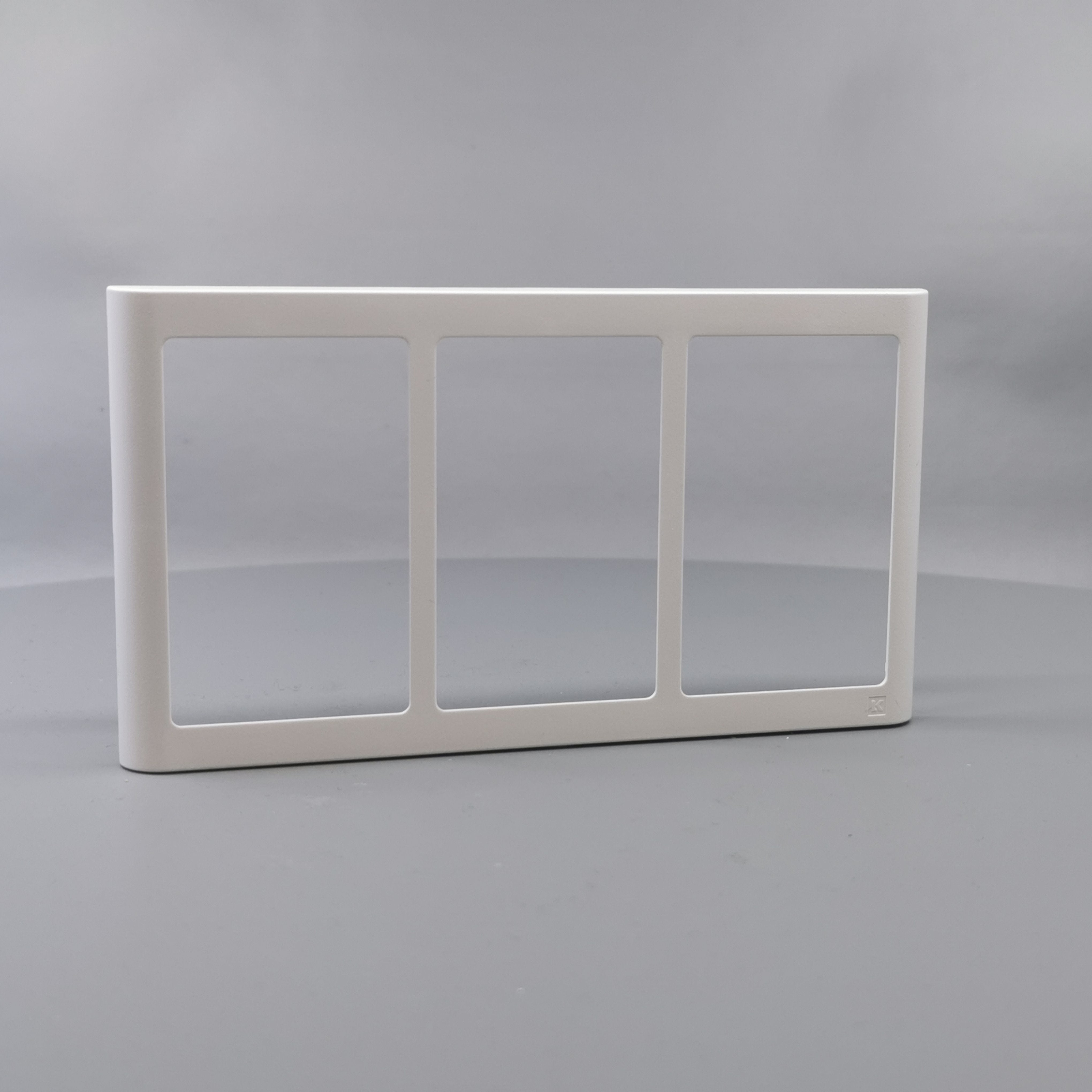 LK Fuga ramme SOFT 63 3x1½m - hvid