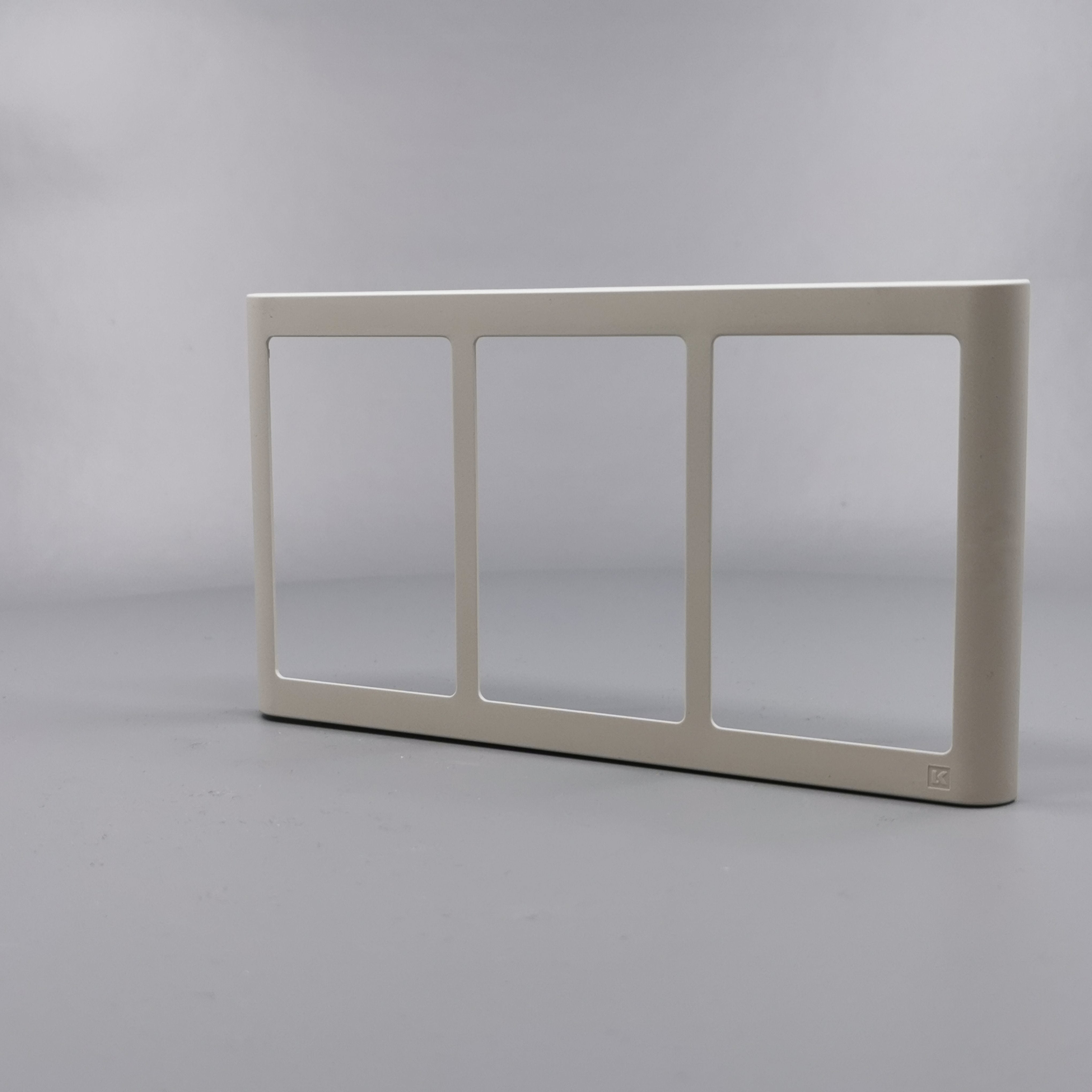 LK Fuga ramme SOFT 63 3x1½m - lysegrå