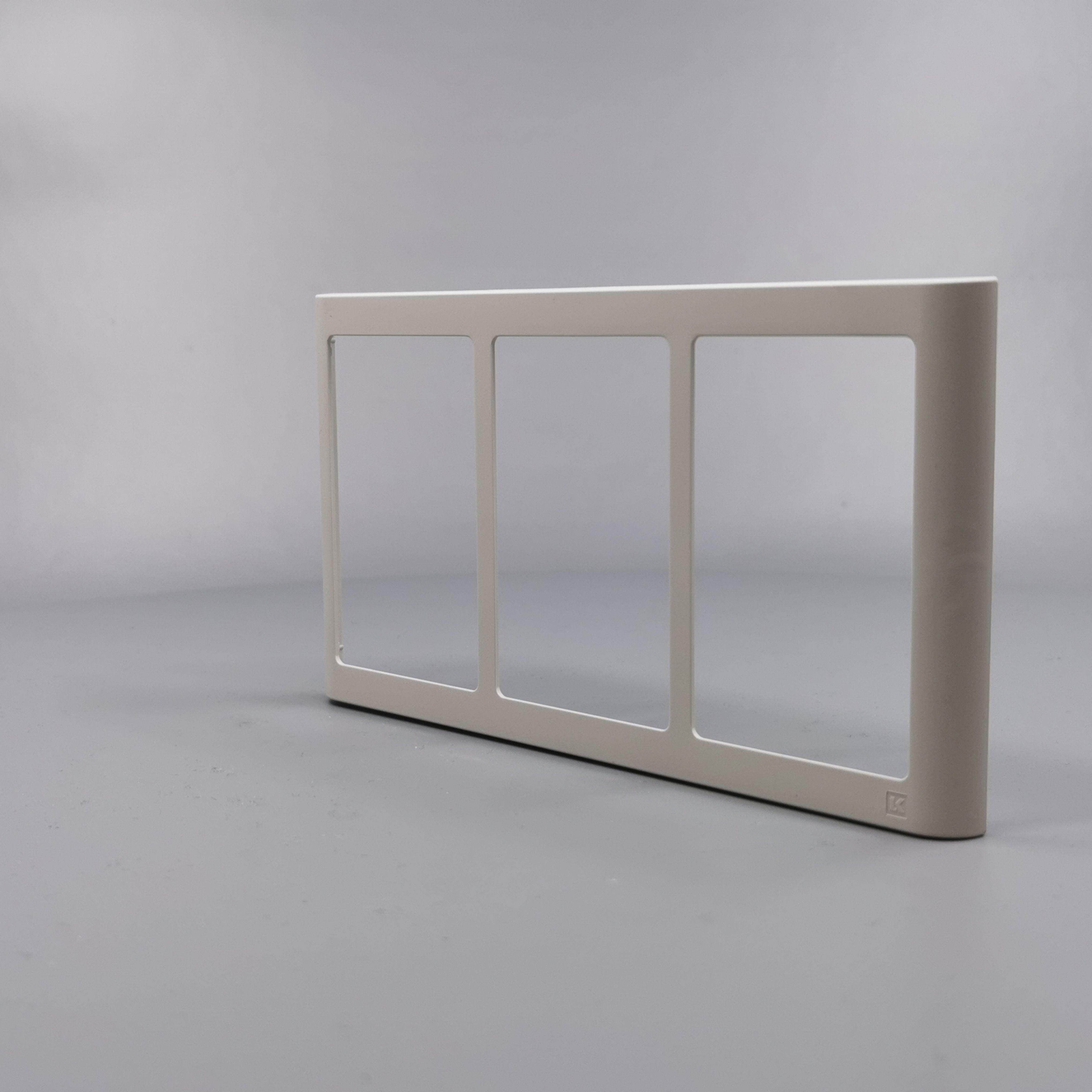 LK Fuga ramme SOFT 63 3x1½m - lysegrå