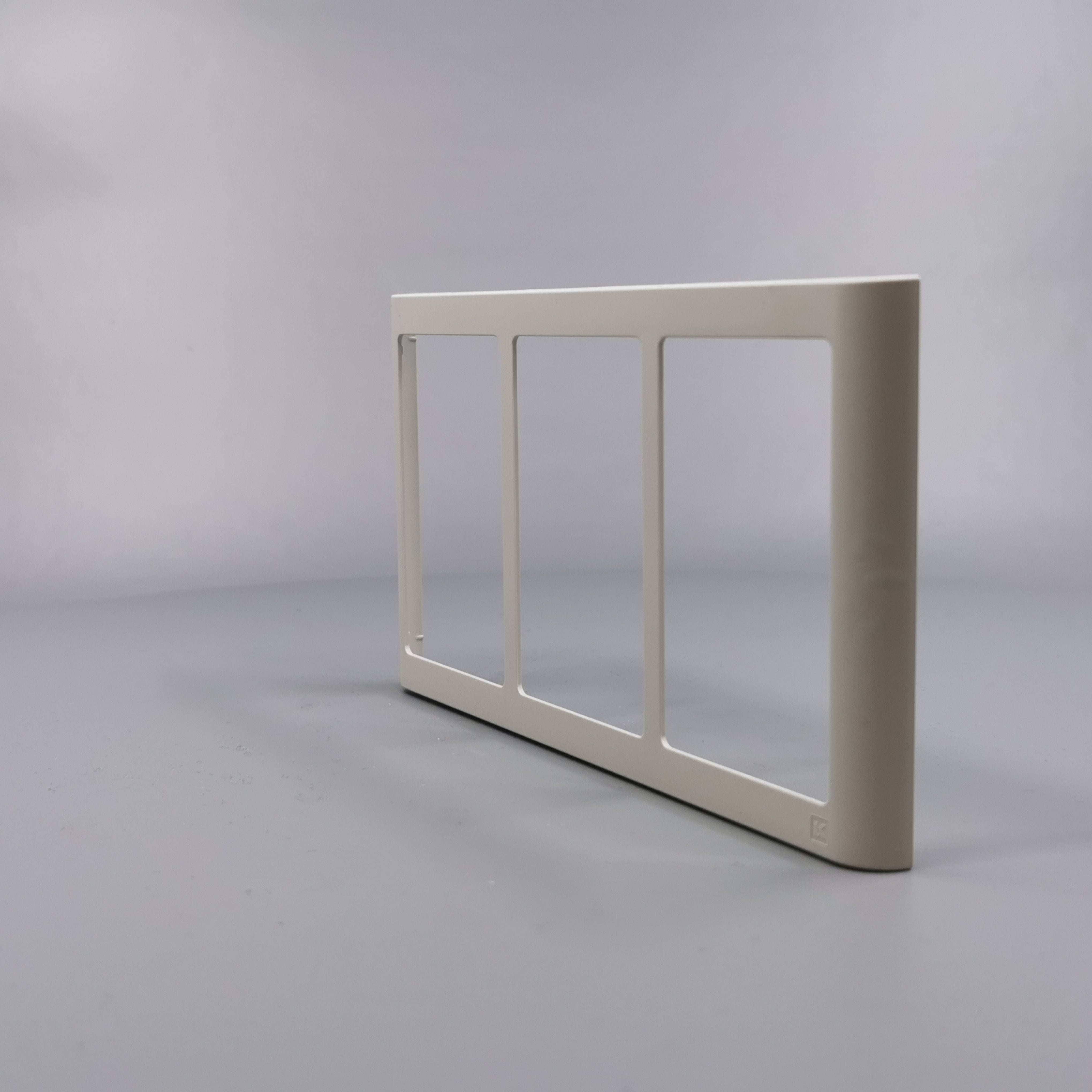 LK Fuga ramme SOFT 63 3x1½m - lysegrå