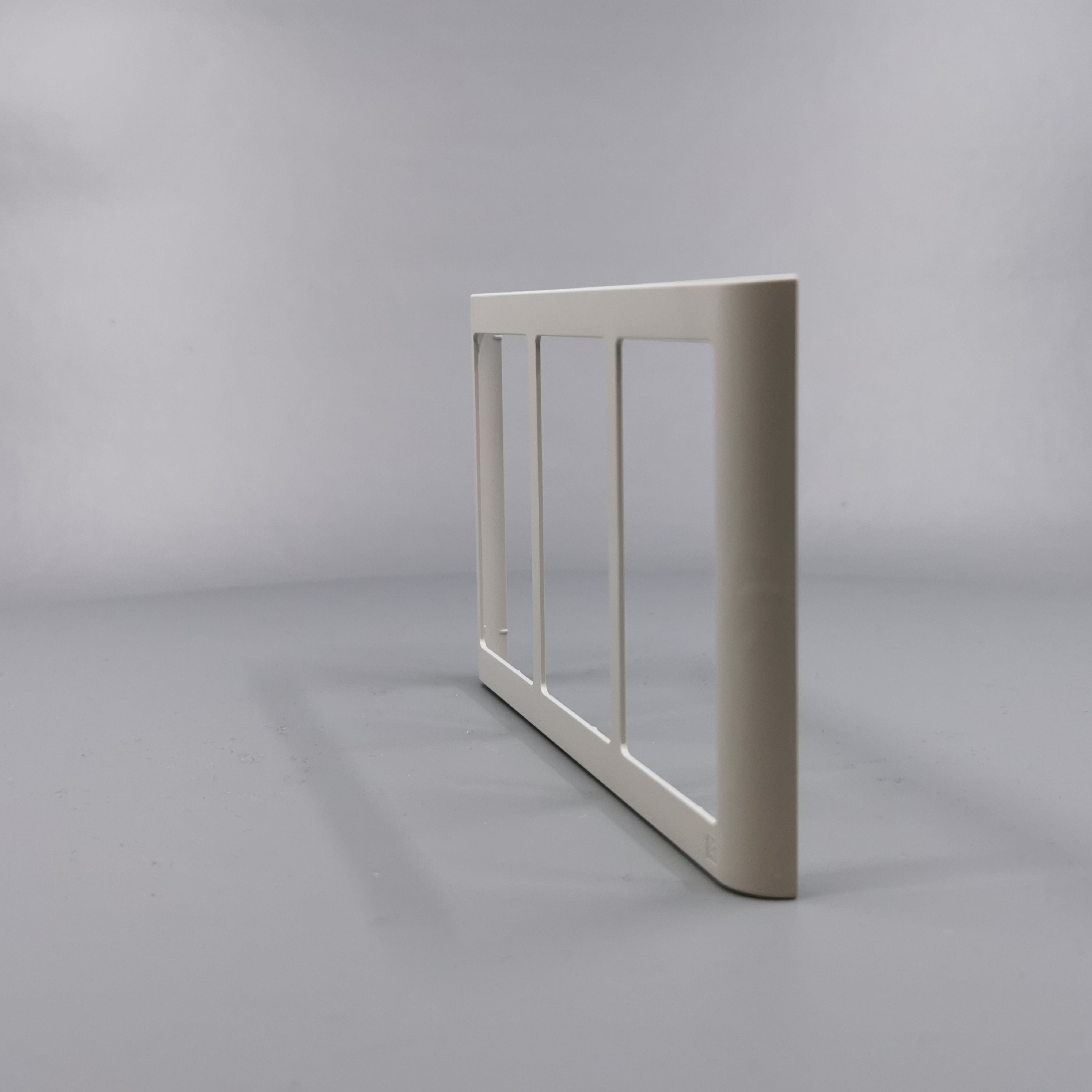 LK Fuga ramme SOFT 63 3x1½m - lysegrå