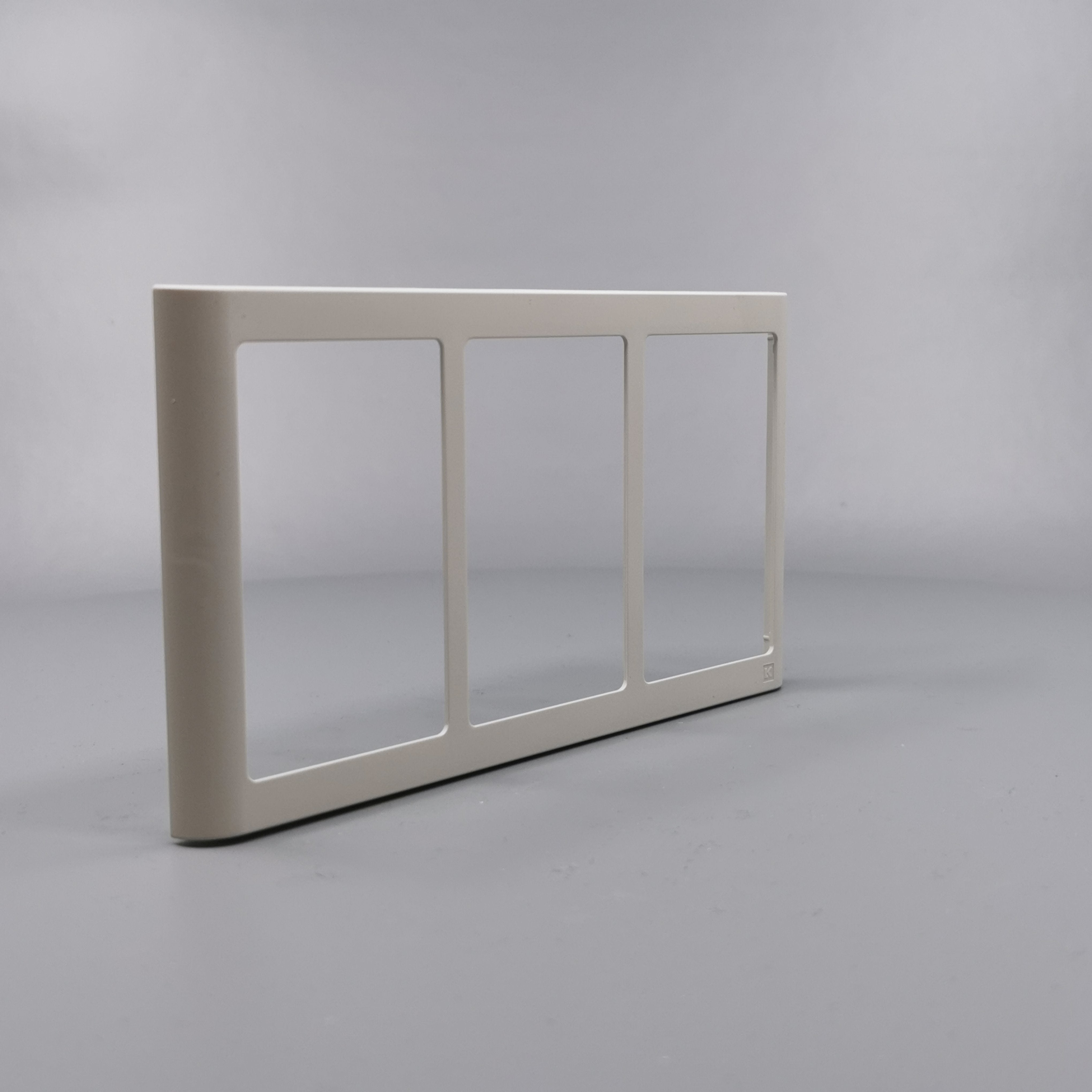 LK Fuga ramme SOFT 63 3x1½m - lysegrå