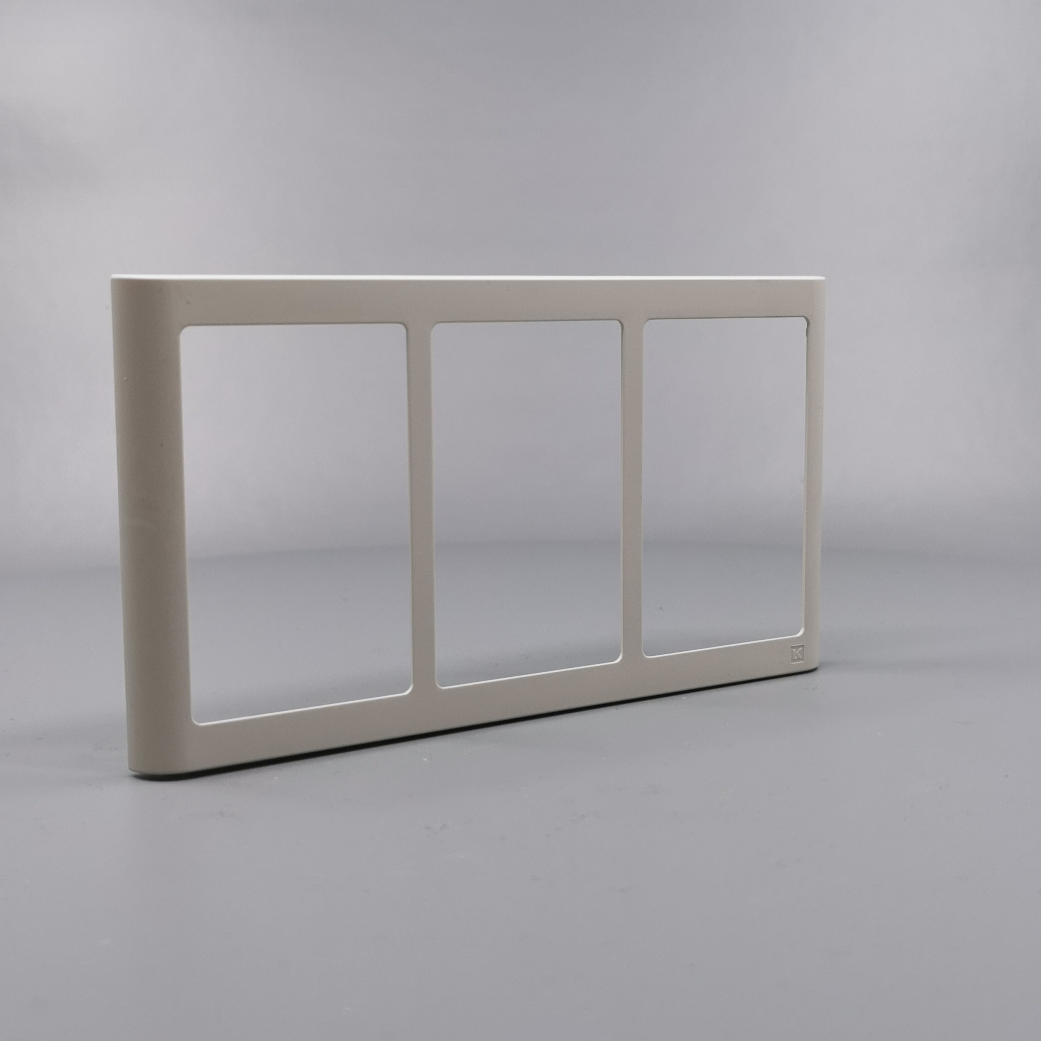 LK Fuga ramme SOFT 63 3x1½m - lysegrå