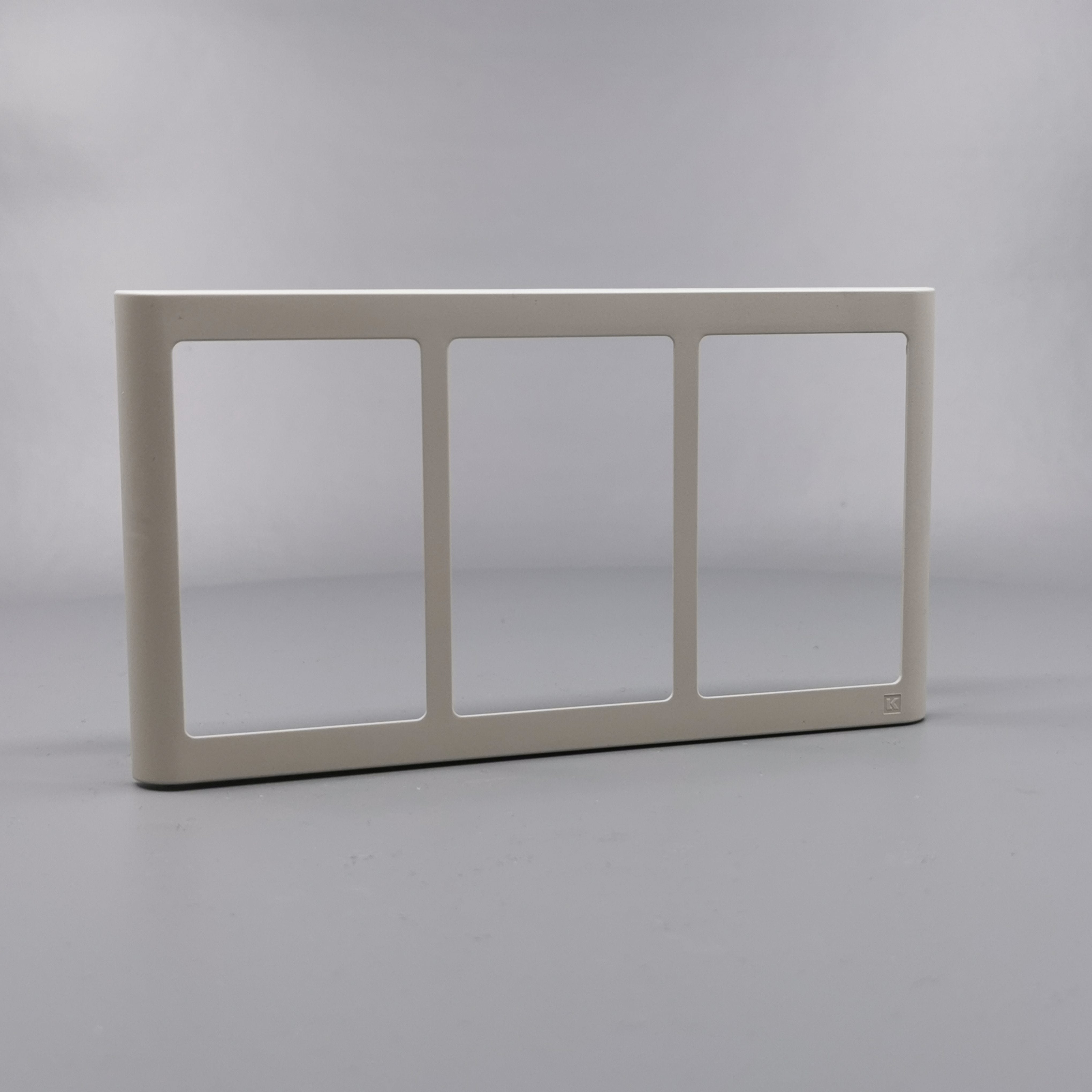 LK Fuga ramme SOFT 63 3x1½m - lysegrå