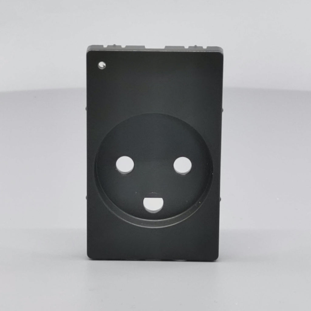 Afdækning for Fuga stikkontakt 2-pol m. jord / LED