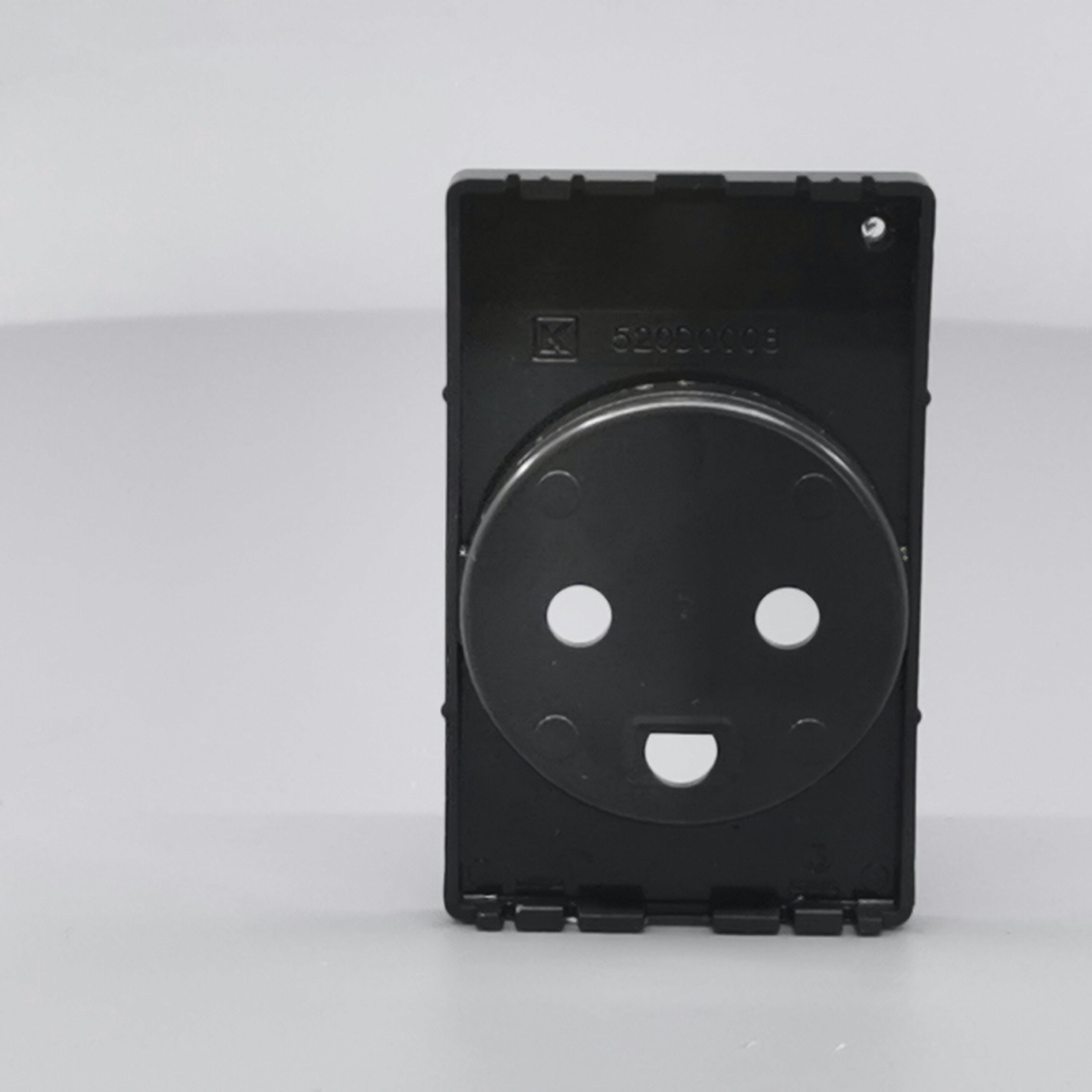 Afdækning for Fuga stikkontakt 2-pol m. jord / LED