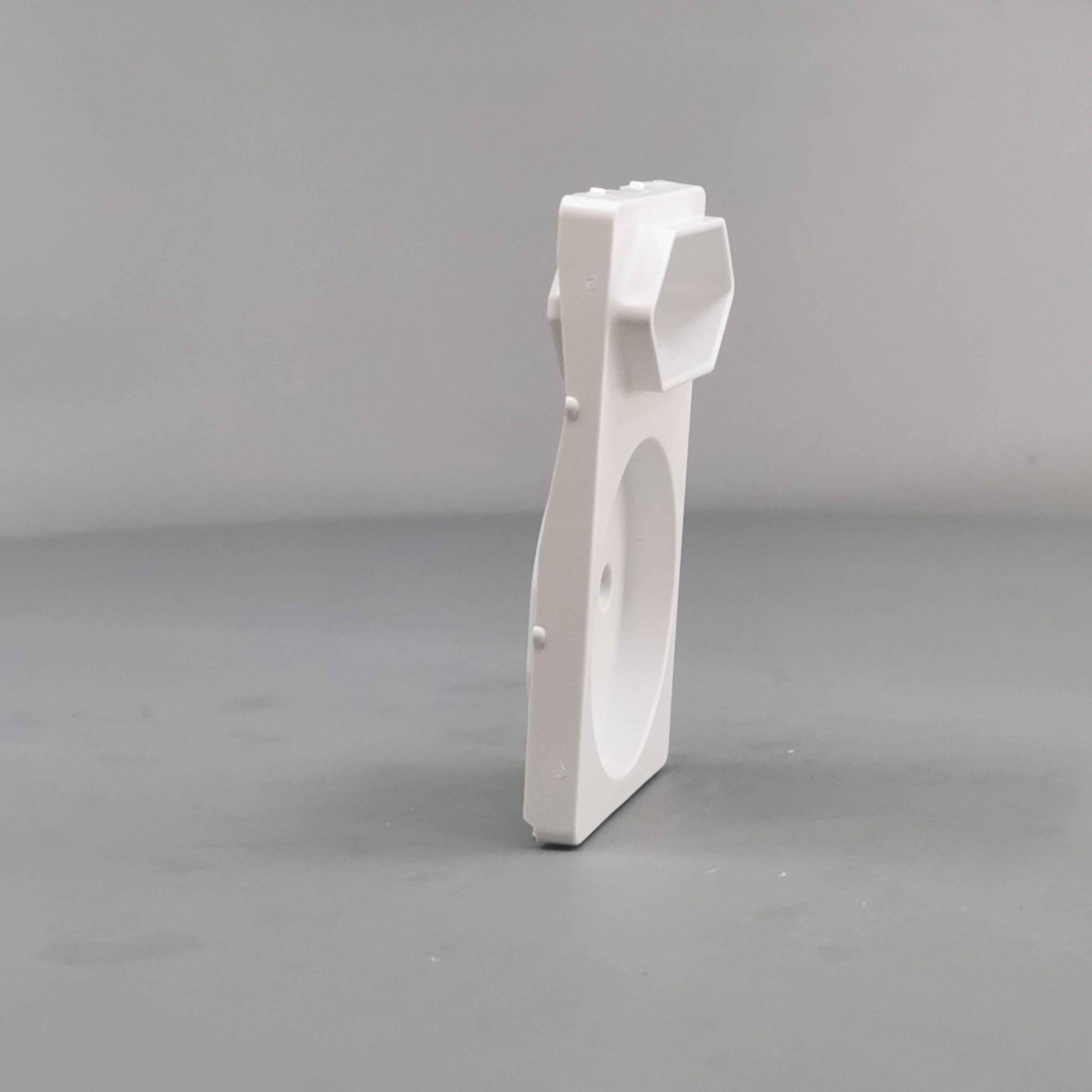 Fuga afdækning dobbelt stikkontakt 1 flad hvid